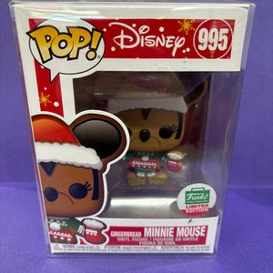 Funko pop Gingerbread Minnie Mouse #995 Disney Funko Shop Limited Edition FRENLY BRICKS - Open 7 Days