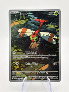 Pokemon TCG SV Destined Rivals - Yanma 183/182 Illustration Rare NM