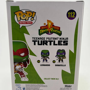 Funko Pop #112 Raphael as Red Ranger Teenage Mutant Ninja Turtles Vinyl Figure FRENLY BRICKS - Open 7 Days