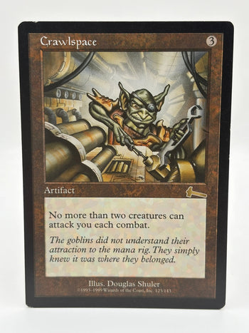 Magic The Gathering - Crawlspace Artifact 1999 #123/143 LP FRENLY BRICKS - Open 7 Days