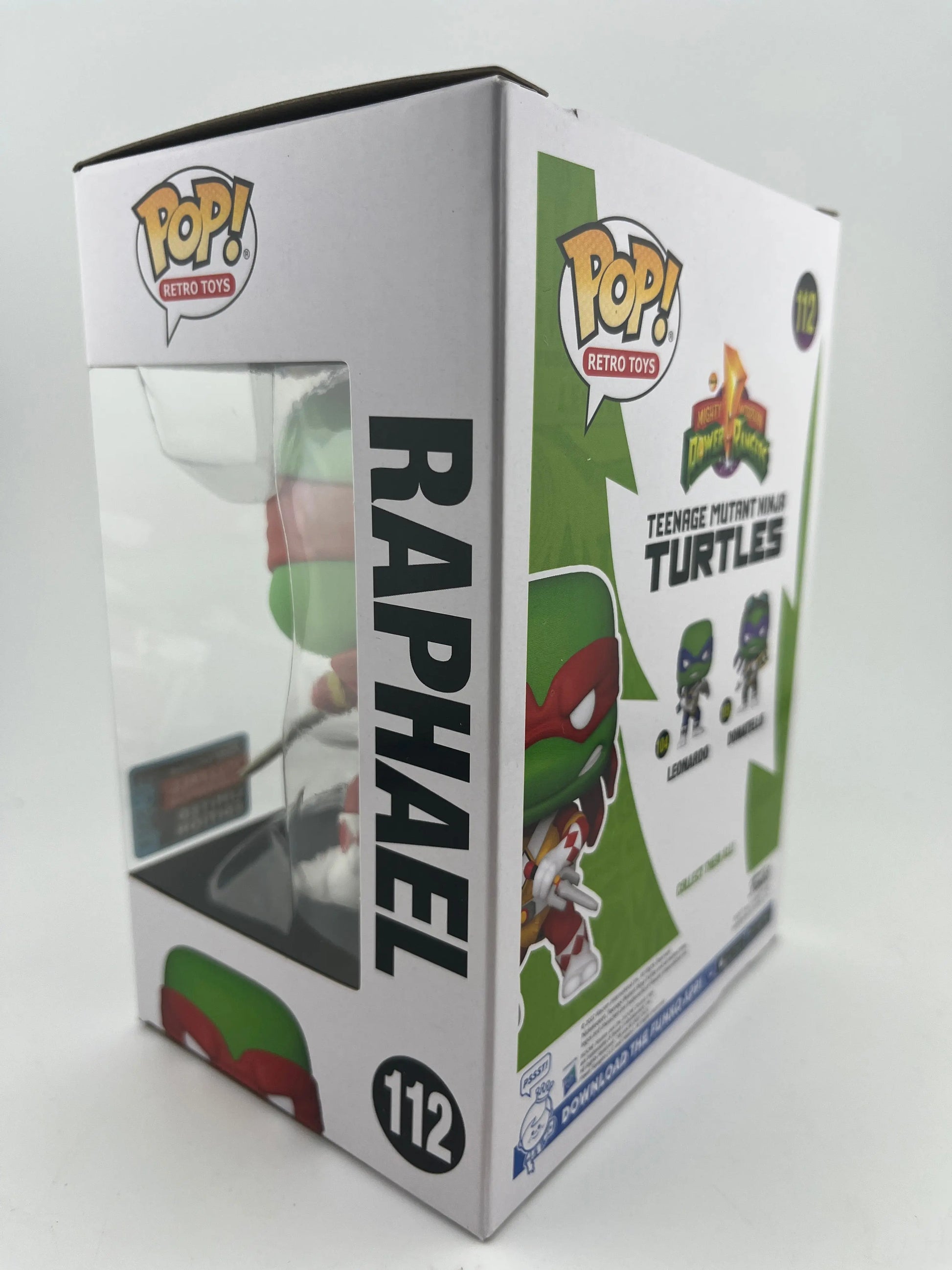 Funko Pop #112 Raphael as Red Ranger Teenage Mutant Ninja Turtles Vinyl Figure FRENLY BRICKS - Open 7 Days