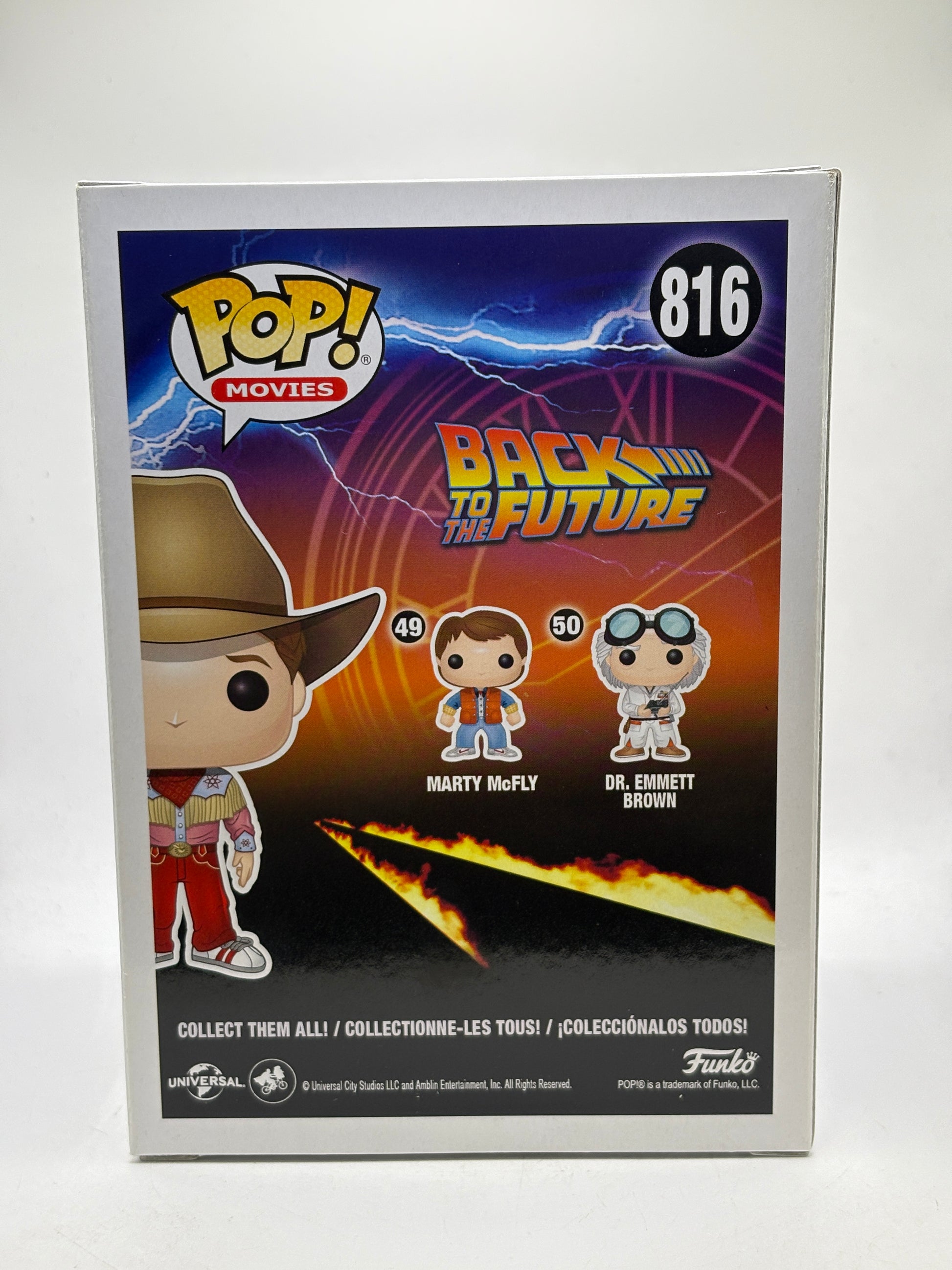 Funko POP! Movies Back to the Future #816 Marty Mcfly Special Edition Vinyl Figure image 3
