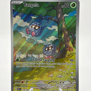 Pokemon TCG SV MEW 151 - Tangela 178/165 Illustration Rare LP *slight warp FRENLY BRICKS - Open 7 Days