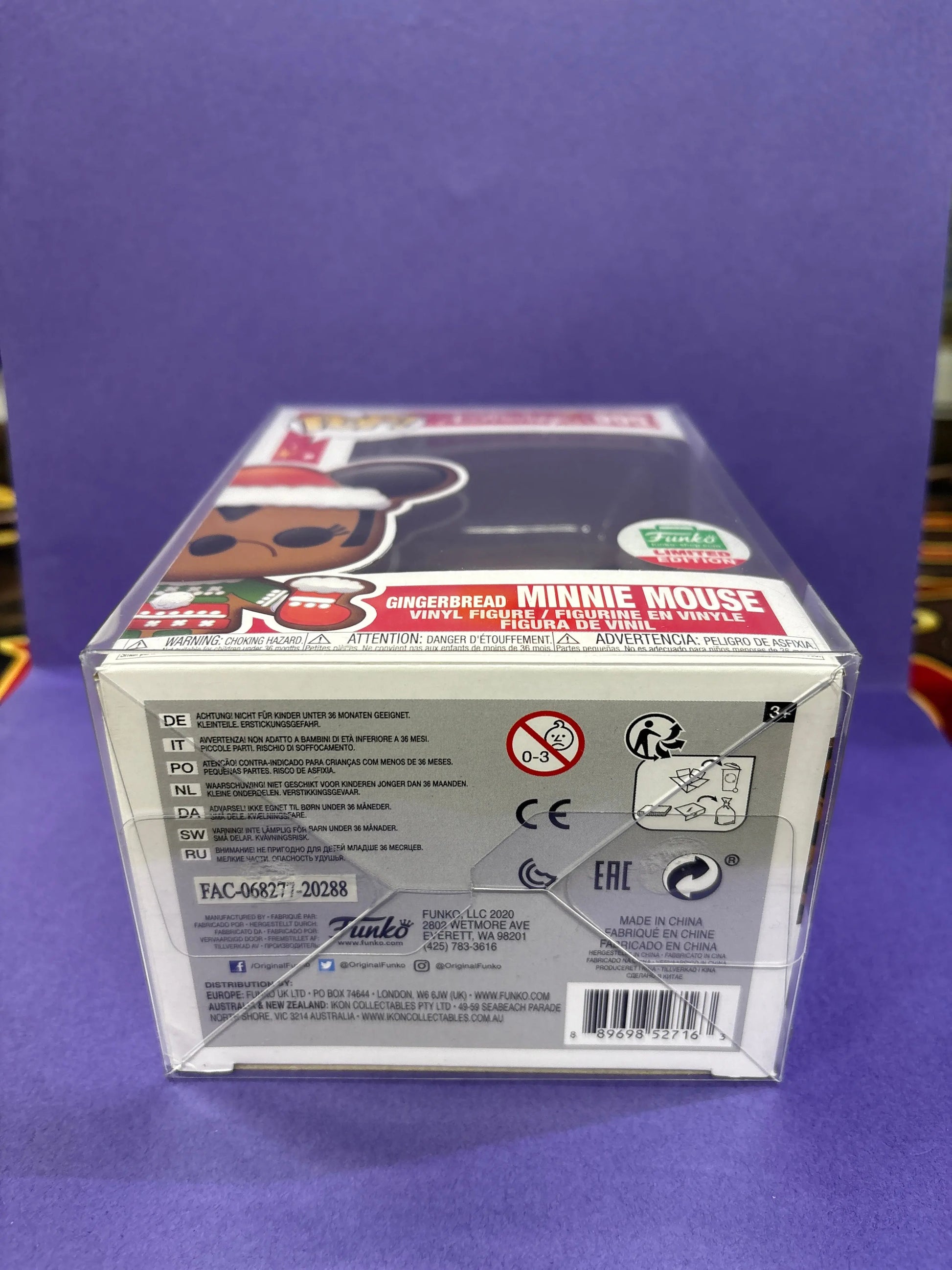 Funko pop Gingerbread Minnie Mouse #995 Disney Funko Shop Limited Edition FRENLY BRICKS - Open 7 Days