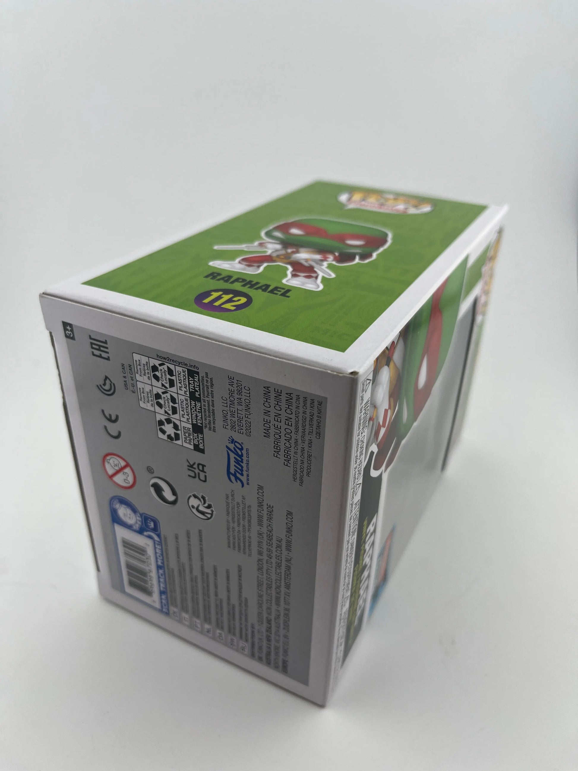 Funko Pop #112 Raphael as Red Ranger Teenage Mutant Ninja Turtles Vinyl Figure FRENLY BRICKS - Open 7 Days