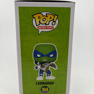 Funko POP! Power Rangers + Teenage Mutant Ninja Turtles Leonardo #104 2022 SDCC FRENLY BRICKS - Open 7 Days