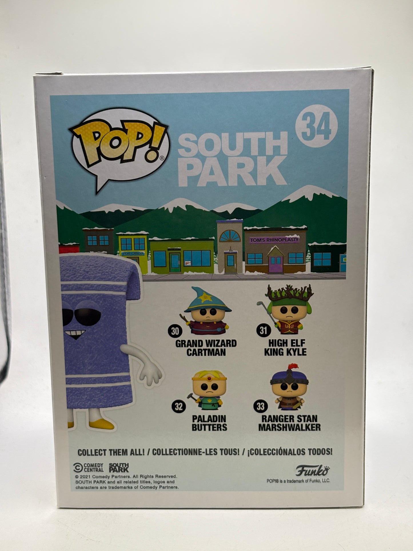 Funko POP! South Park #34 Towelie Flocked Special Edition
