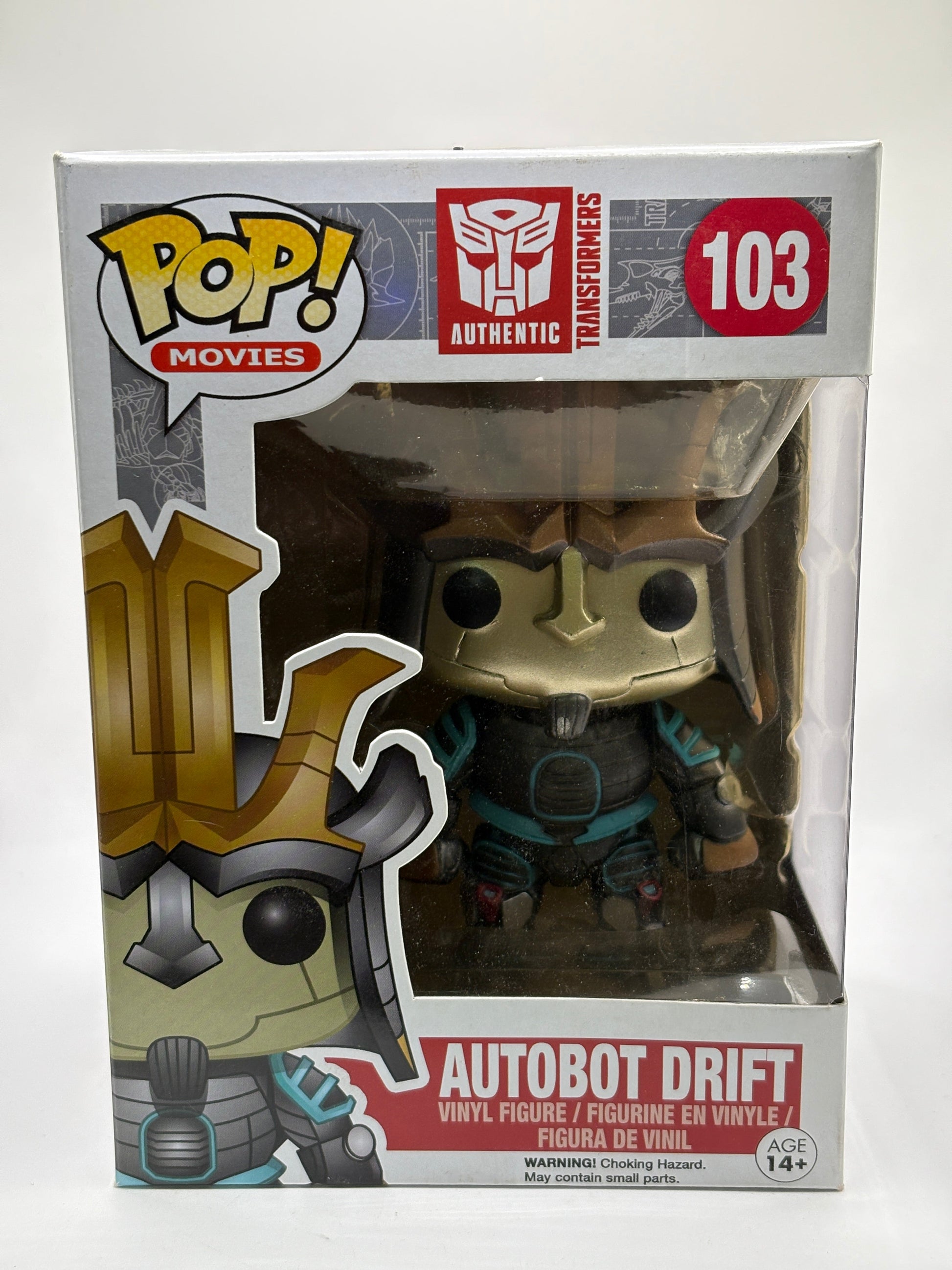 Funko POP! Movies Authentic Transformers #103 Autobot Drift Vinyl Figure FRENLY BRICKS - Open 7 Days