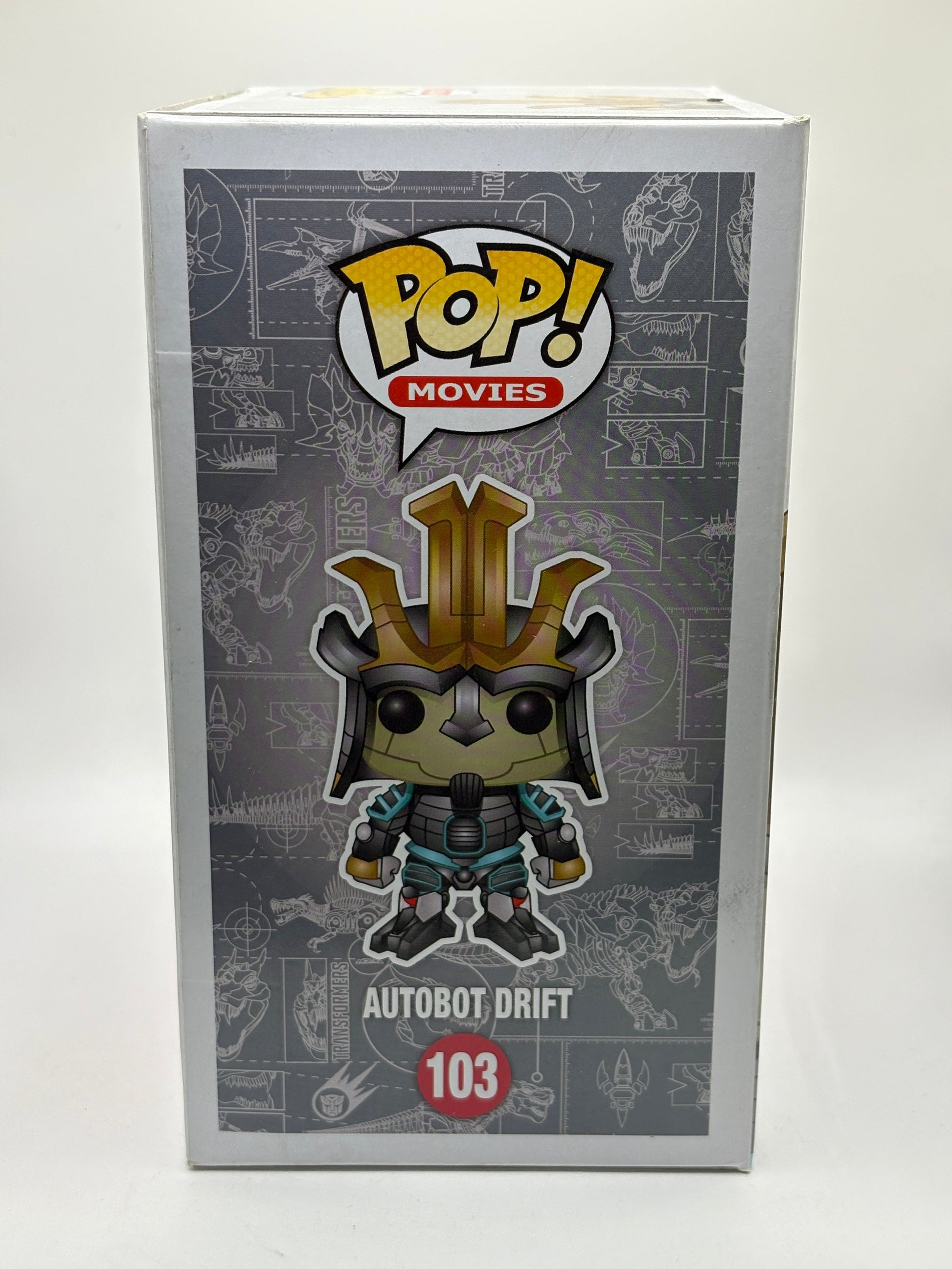 Funko POP! Movies Authentic Transformers #103 Autobot Drift Vinyl Figure FRENLY BRICKS - Open 7 Days