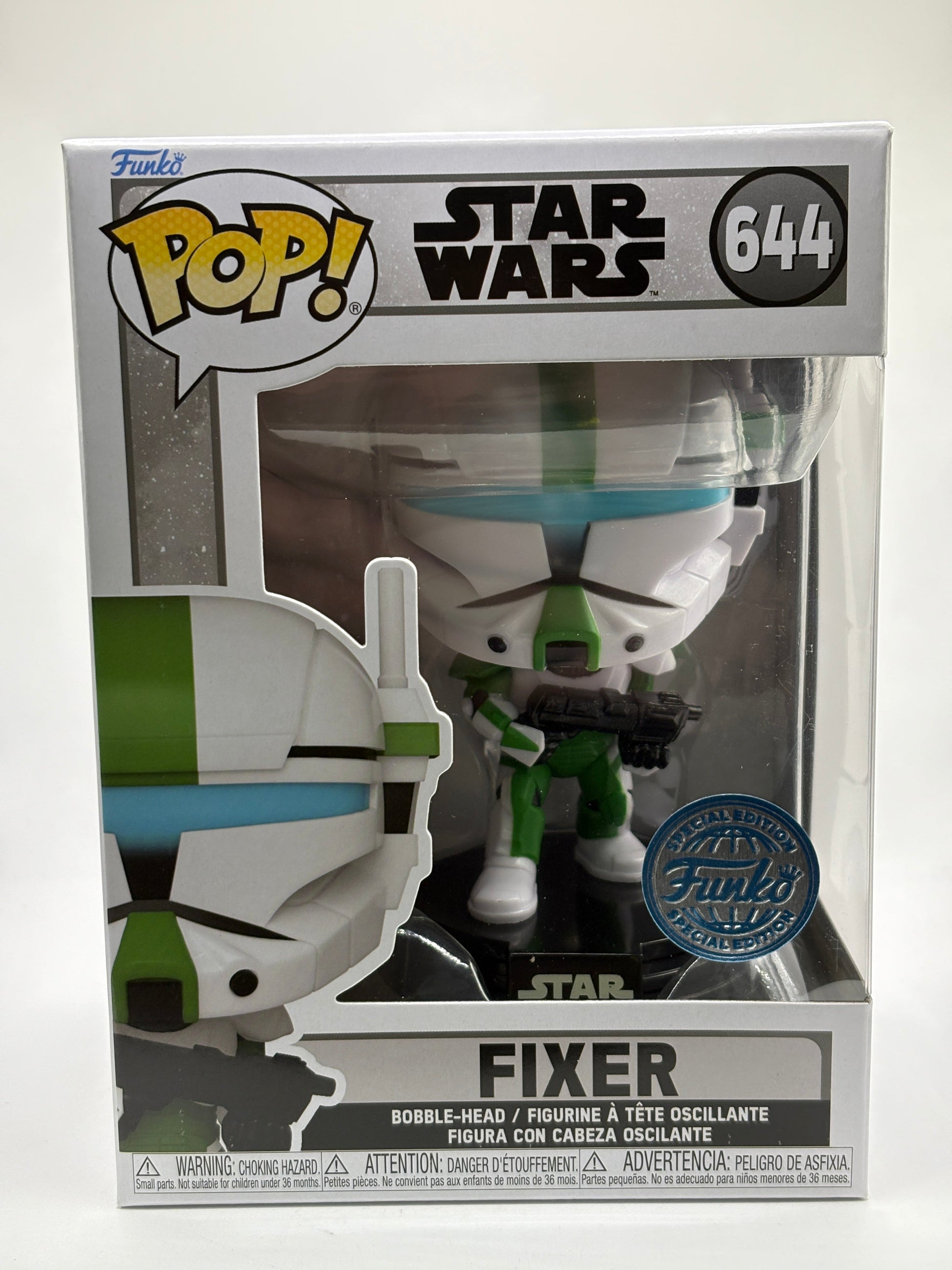 Funko POP! Star Wars #644 Fixer Bobble-Head Special Edition FRENLY BRICKS - Open 7 Days