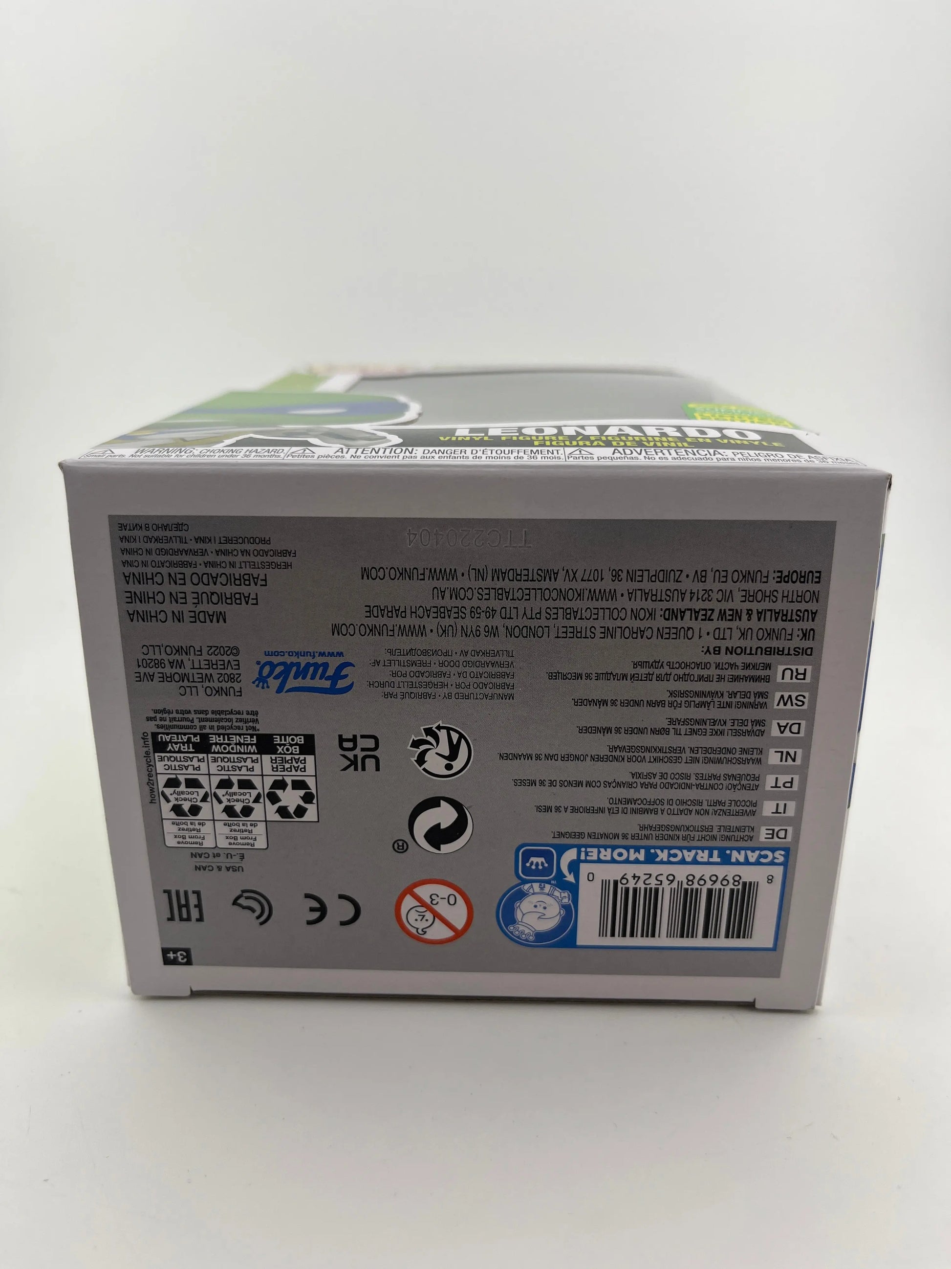 Funko POP! Power Rangers + Teenage Mutant Ninja Turtles Leonardo #104 2022 SDCC FRENLY BRICKS - Open 7 Days