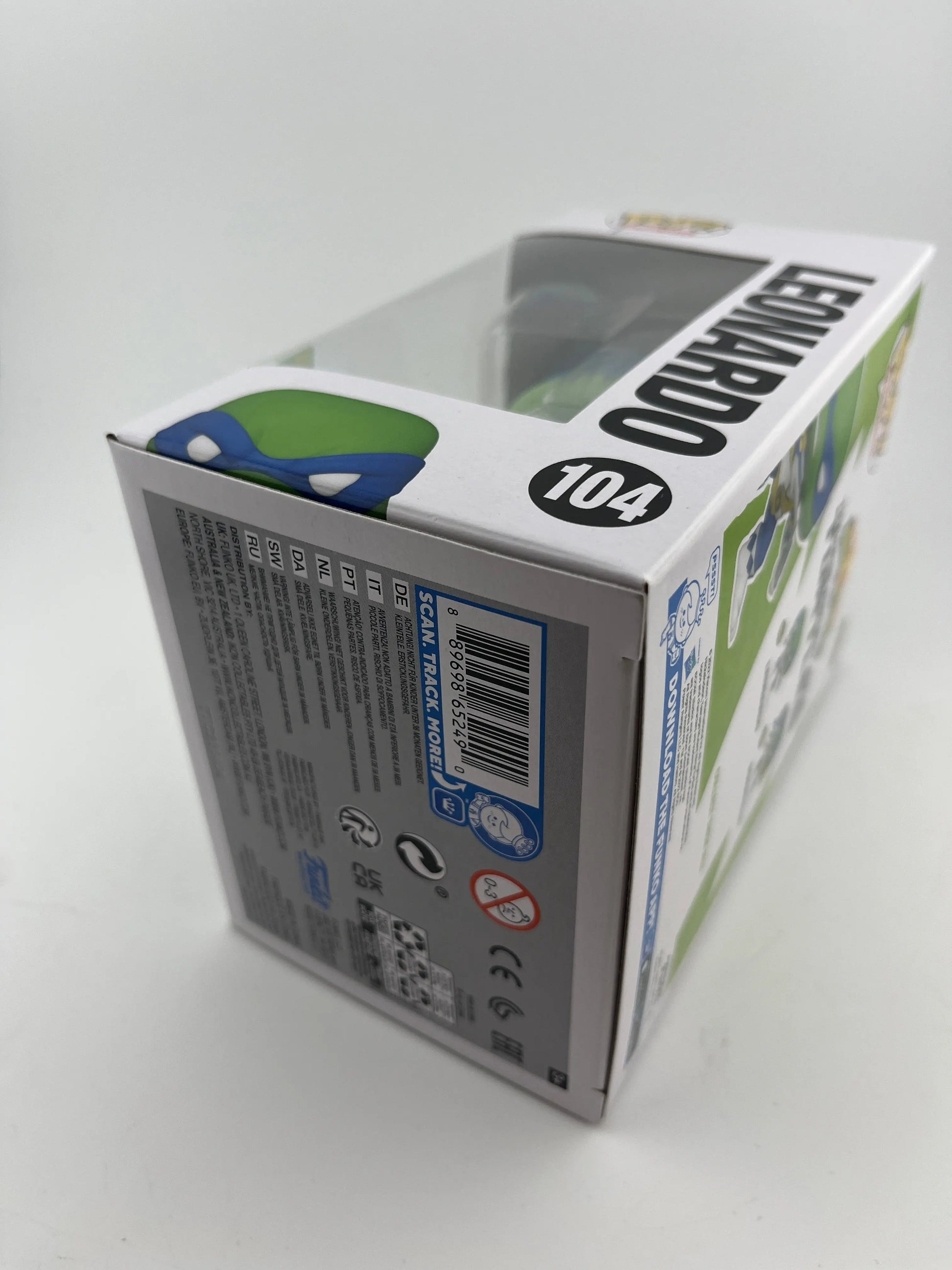 Funko POP! Power Rangers + Teenage Mutant Ninja Turtles Leonardo #104 2022 SDCC FRENLY BRICKS - Open 7 Days