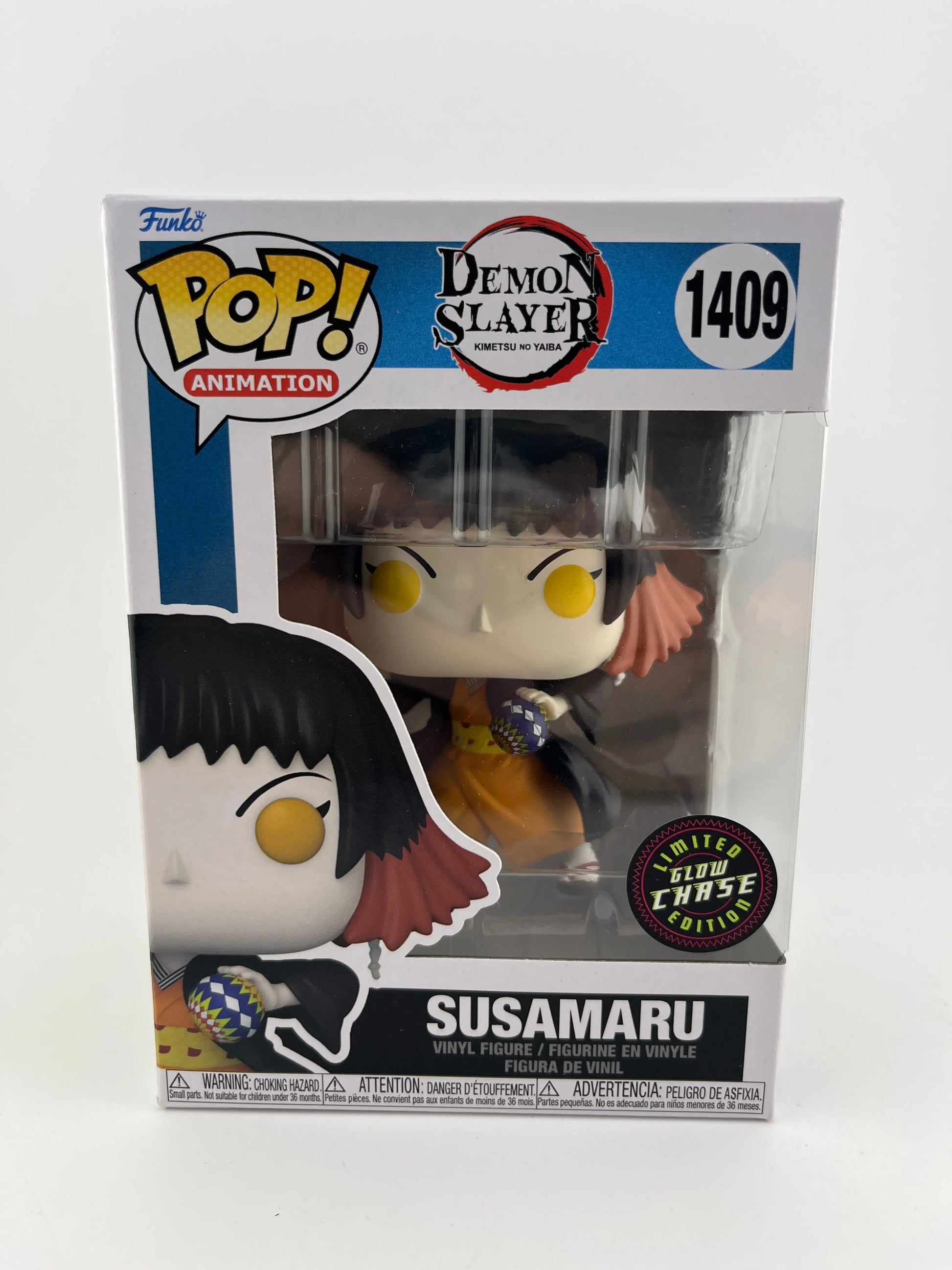 Funko POP Vinyl Animation Demon Slayer Susamaru #1409 Limit Glow Chase Exclusive FRENLY BRICKS - Open 7 Days