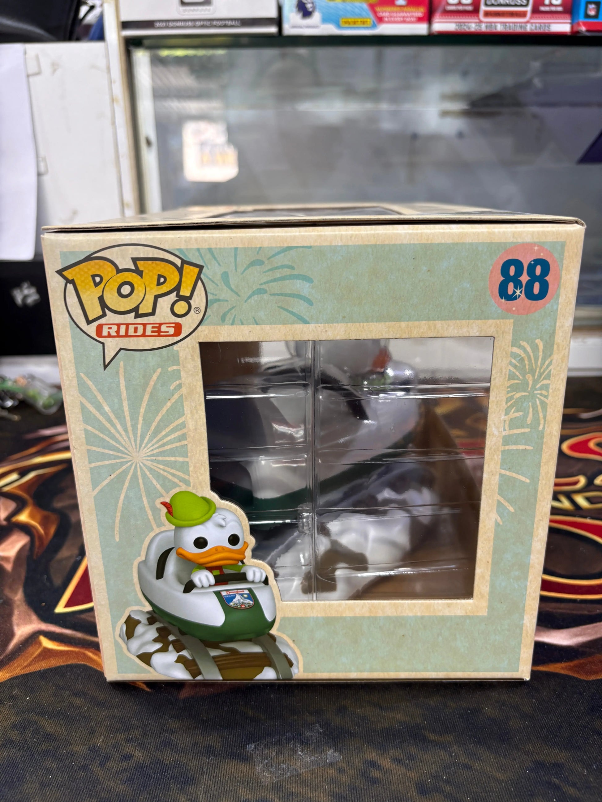 Funko Pop! Rides #88 Matterhorn Bobsleds Attraction And Donald Duck FRENLY BRICKS - Open 7 Days