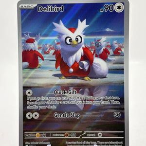 Pokemon TCG Mega Evolution - Delibird 152/132 Illustration Rare NM FRENLY BRICKS - Open 7 Days