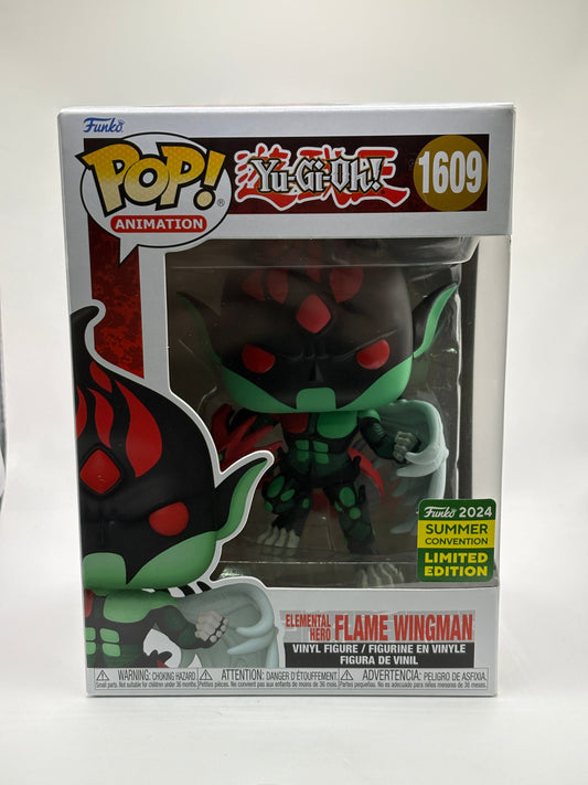 Funko POP! Animation Yu-Gi-Oh! #1609 Elemental Hero Flame Wingman 2024 FRENLY BRICKS - Open 7 Days