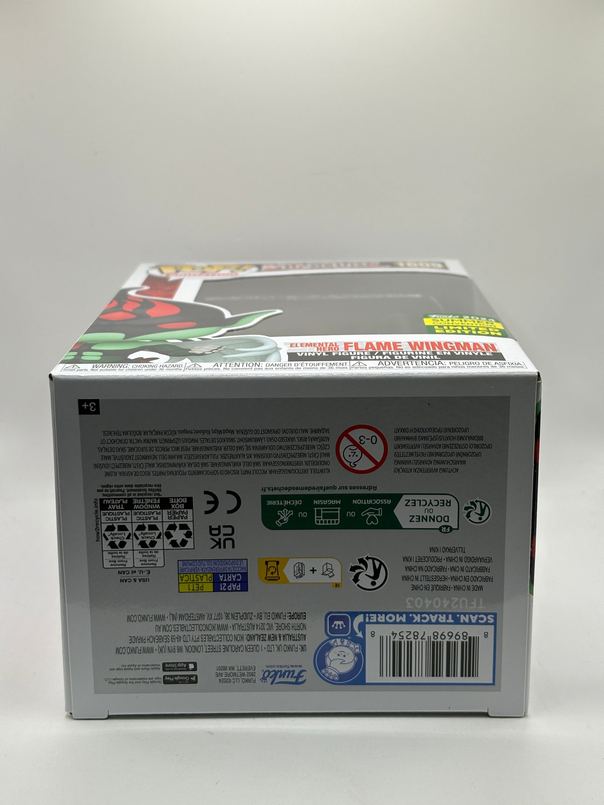 Funko POP! Animation Yu-Gi-Oh! #1609 Elemental Hero Flame Wingman 2024 FRENLY BRICKS - Open 7 Days