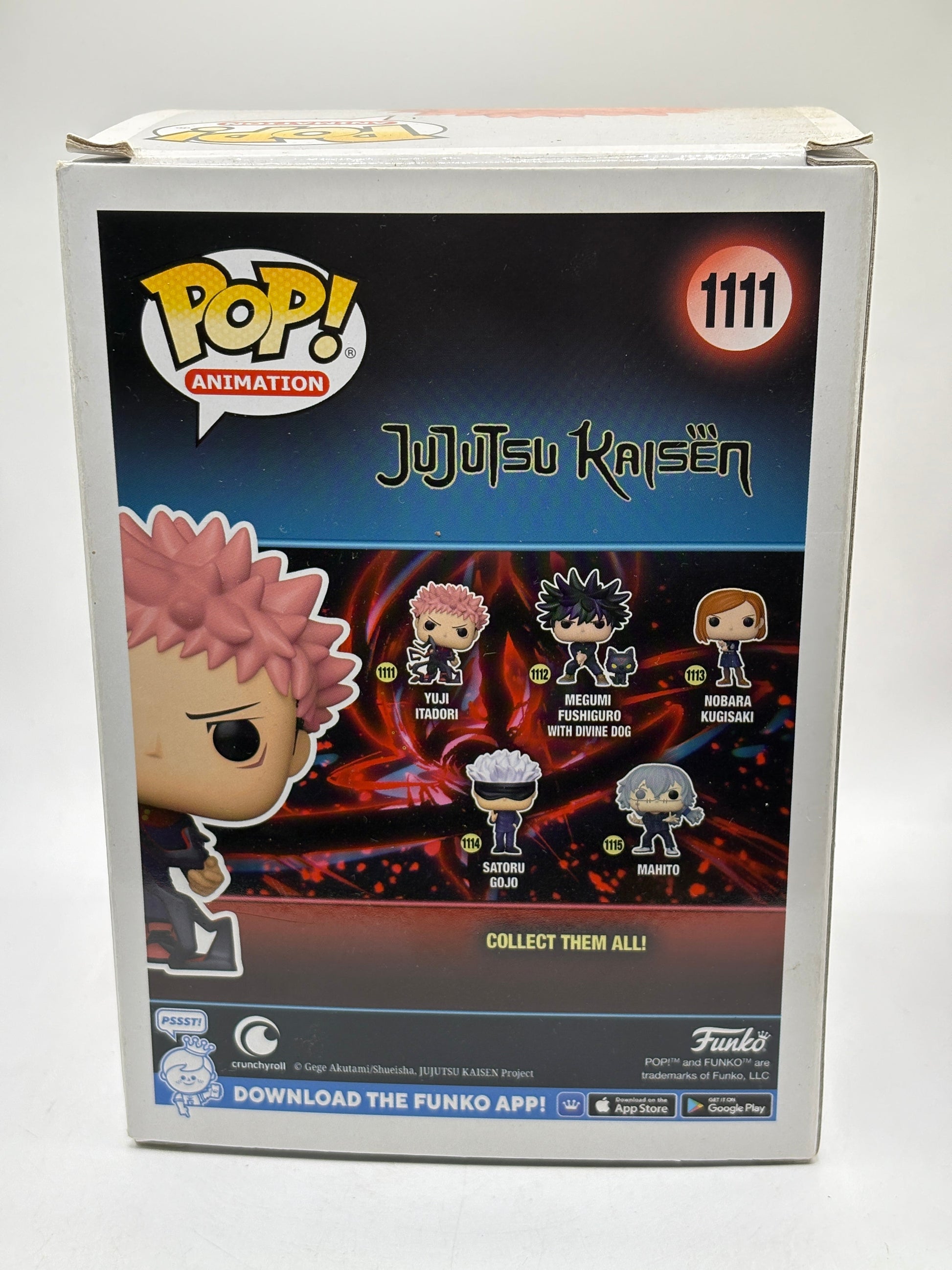 Funko POP! Animation JuJutsu Kaisen #1111 Yuji Itadori Vinyl Figure FRENLY BRICKS - Open 7 Days