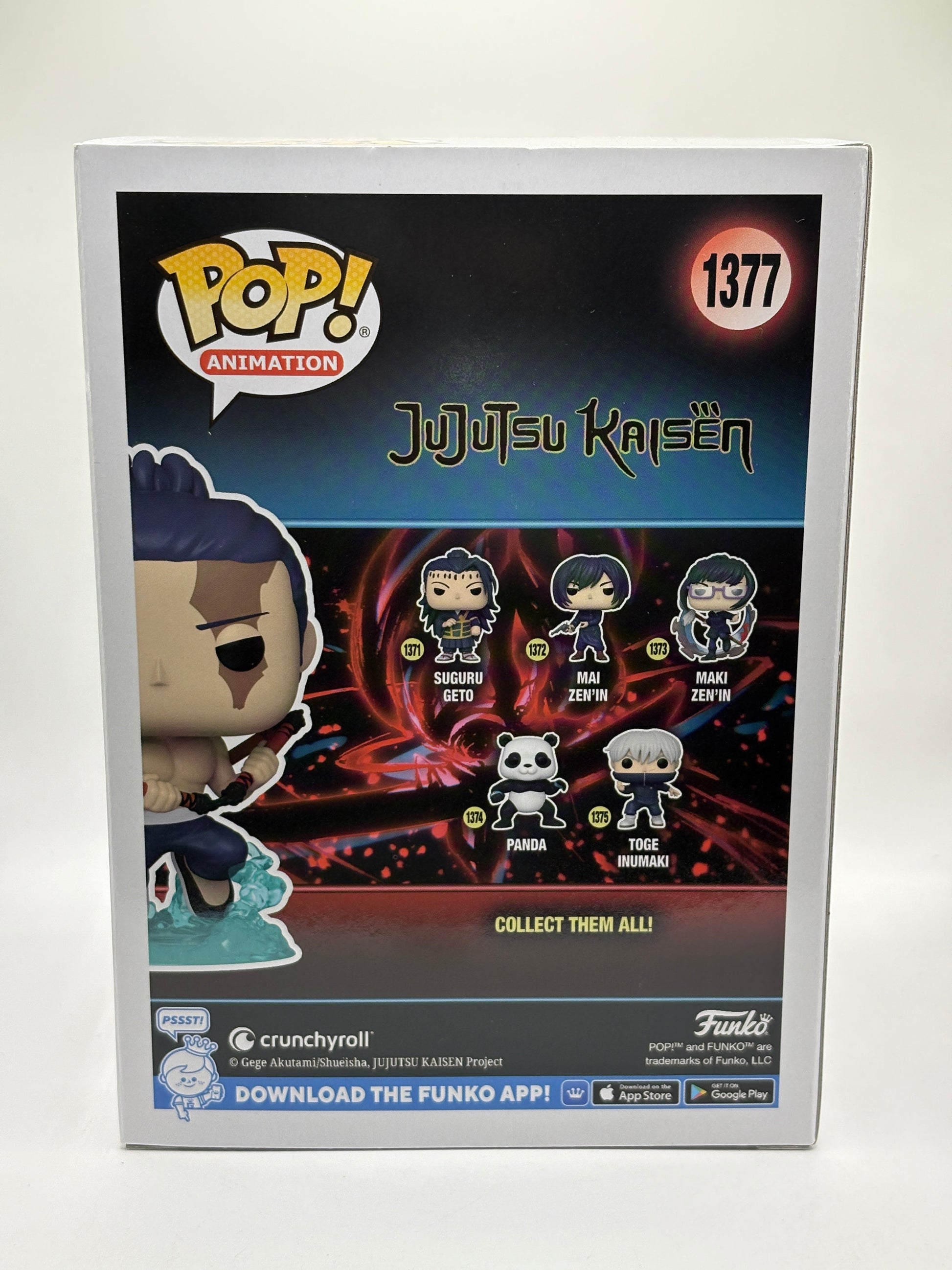 Funko POP! Animation JuJutsu Kaisen #1377 Limited Glow Chase SE FRENLY BRICKS - Open 7 Days