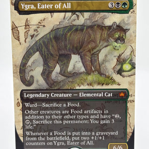 Magic The Gathering - Ygra, Eater Of  All Borderless M #0294 BLB Nm FRENLY BRICKS - Open 7 Days