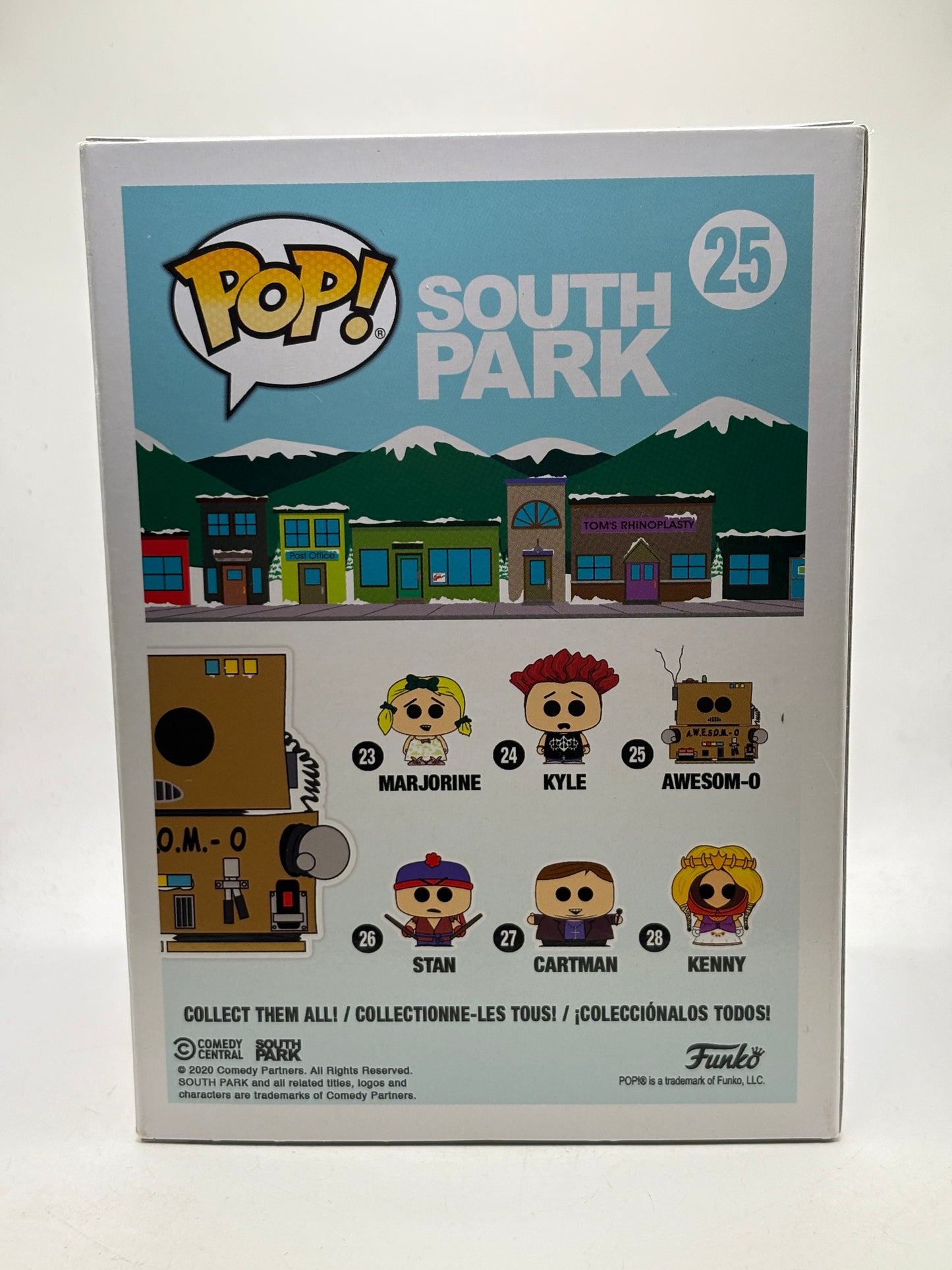 Funko POP! South Park #25 Awesom-o Vinyl Figure