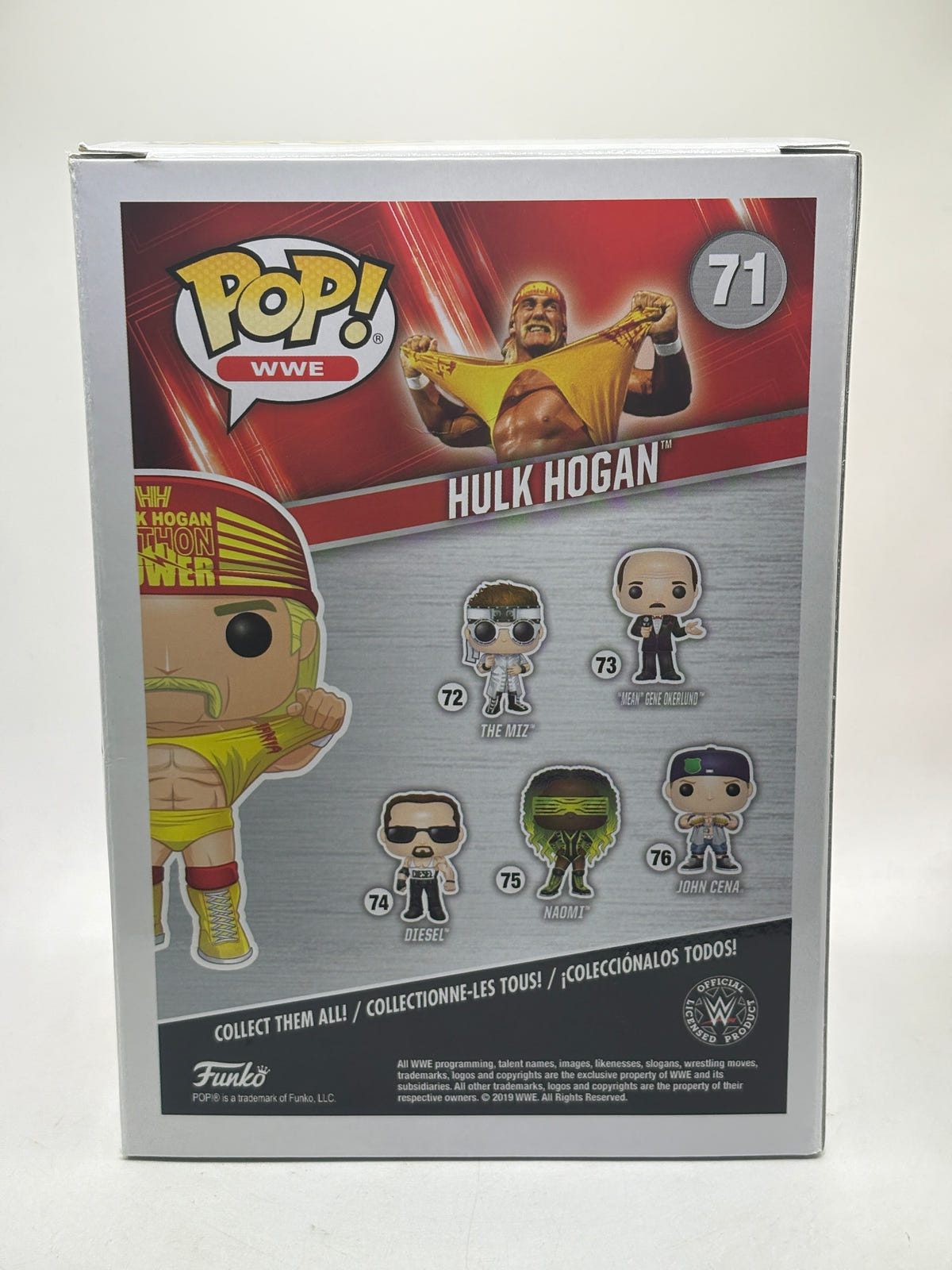 Funko POP! WWE Hulk Hogan Signed Autographed #71 with DPO COA FRENLY BRICKS - Open 7 Days image 4
