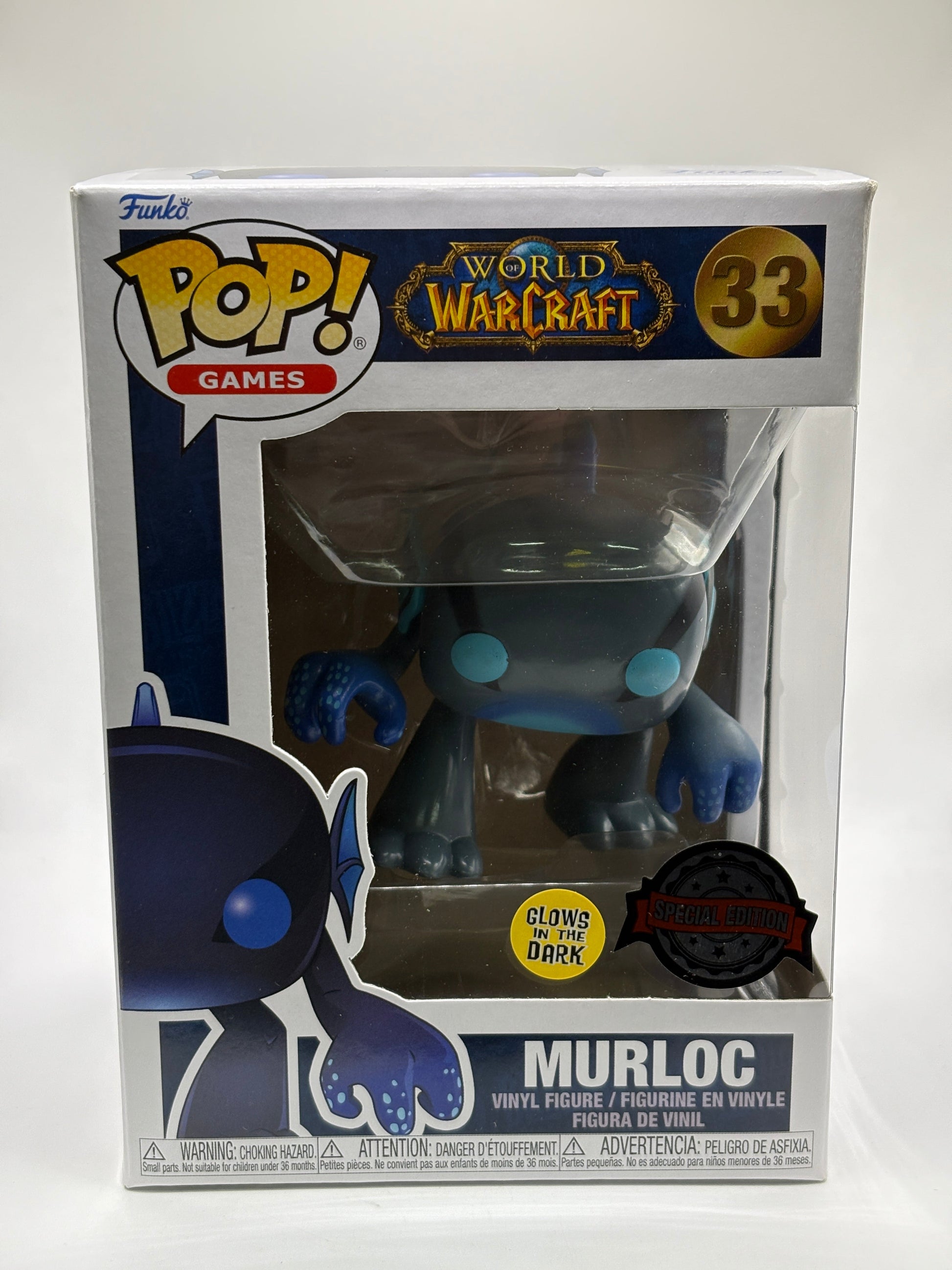 Funko POP! Games World of WarCraft #33 Murloc Glow Special Edition FRENLY BRICKS - Open 7 Days
