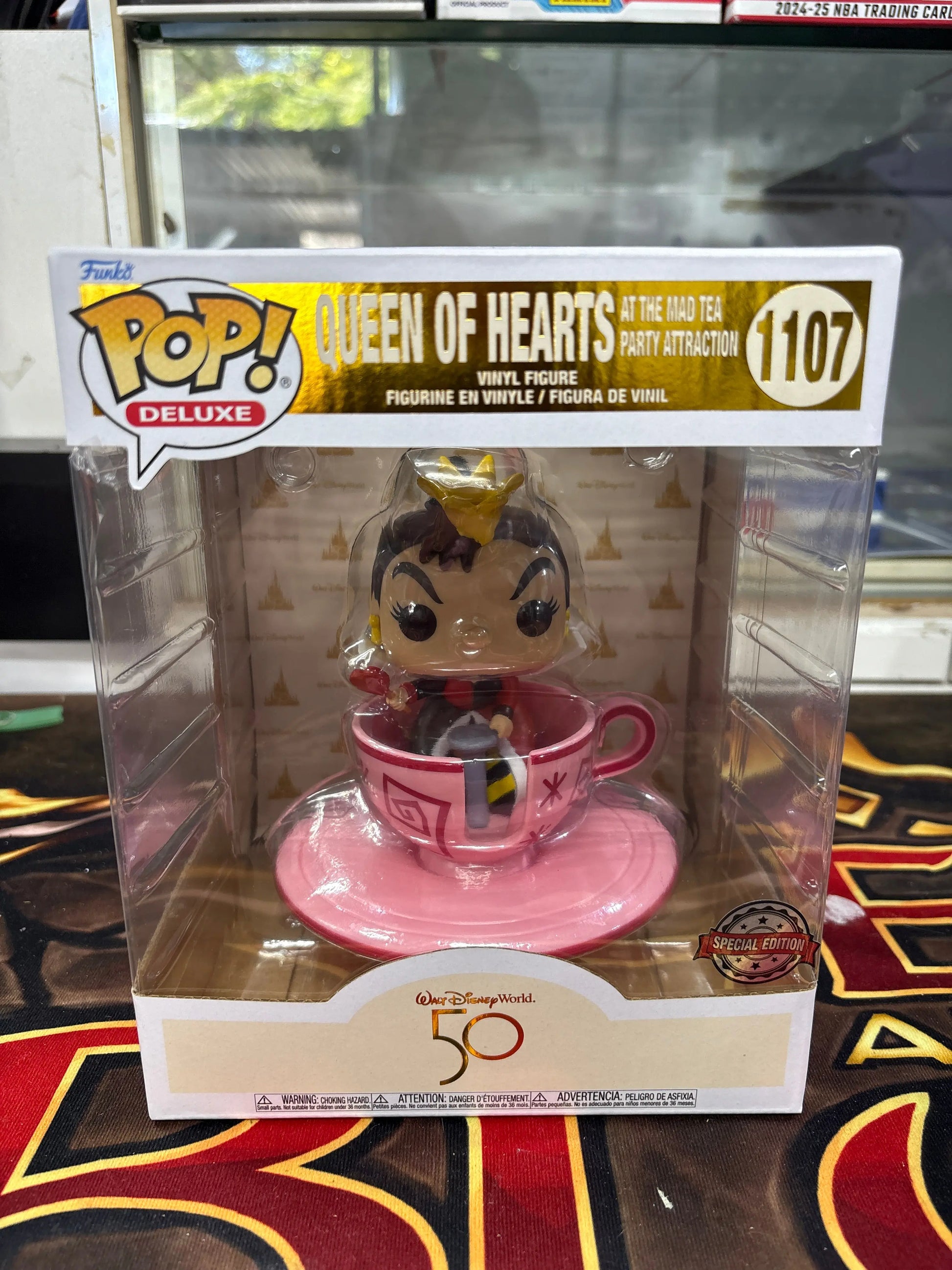 Funko Pop! Disney Queen of Hearts Mad Tea Party Attraction #1107 FRENLY BRICKS - Open 7 Days