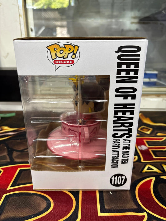 Funko Pop! Disney Queen of Hearts Mad Tea Party Attraction #1107 FRENLY BRICKS - Open 7 Days