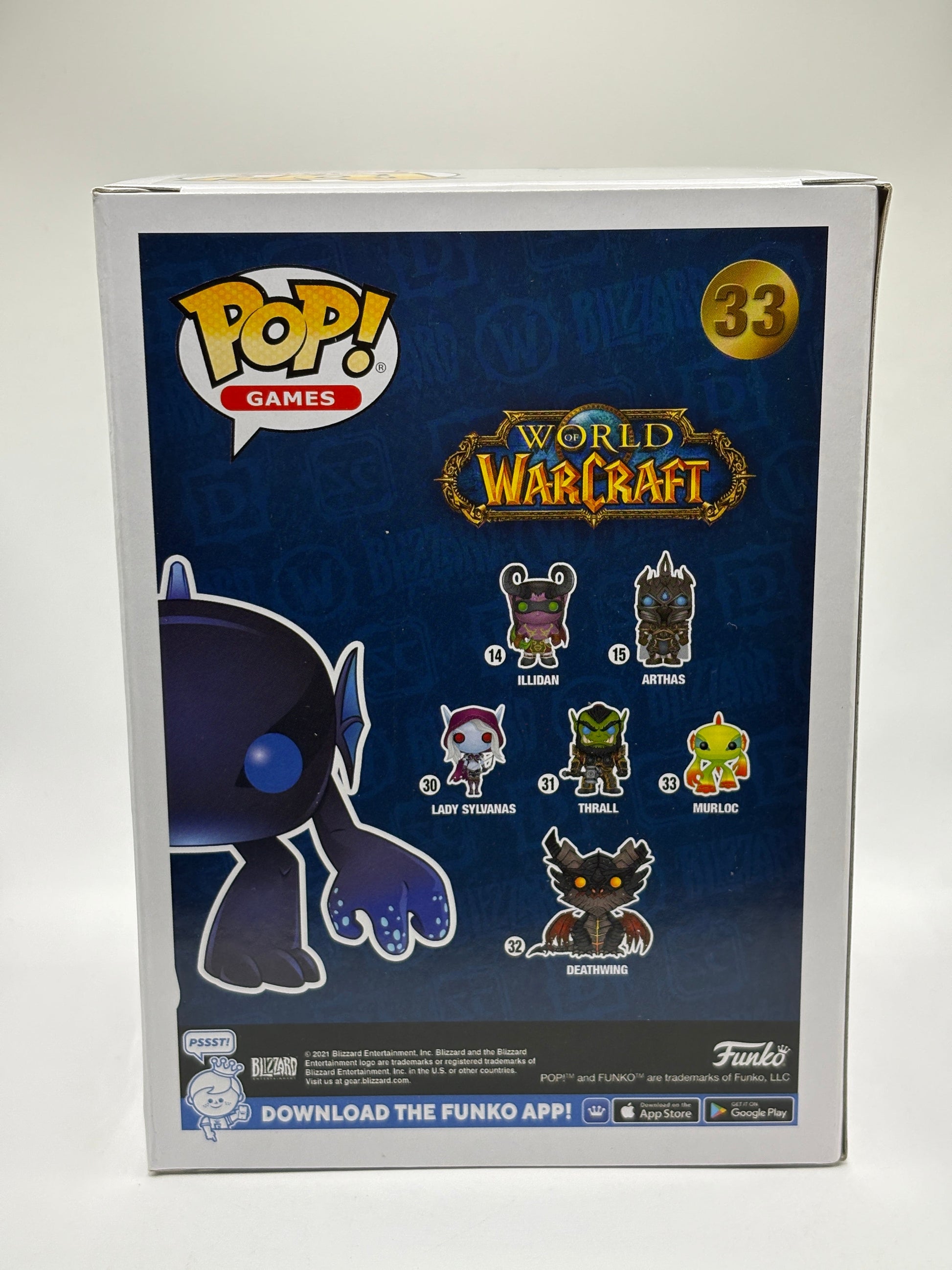 Funko POP! Games World of WarCraft #33 Murloc Glow Special Edition FRENLY BRICKS - Open 7 Days