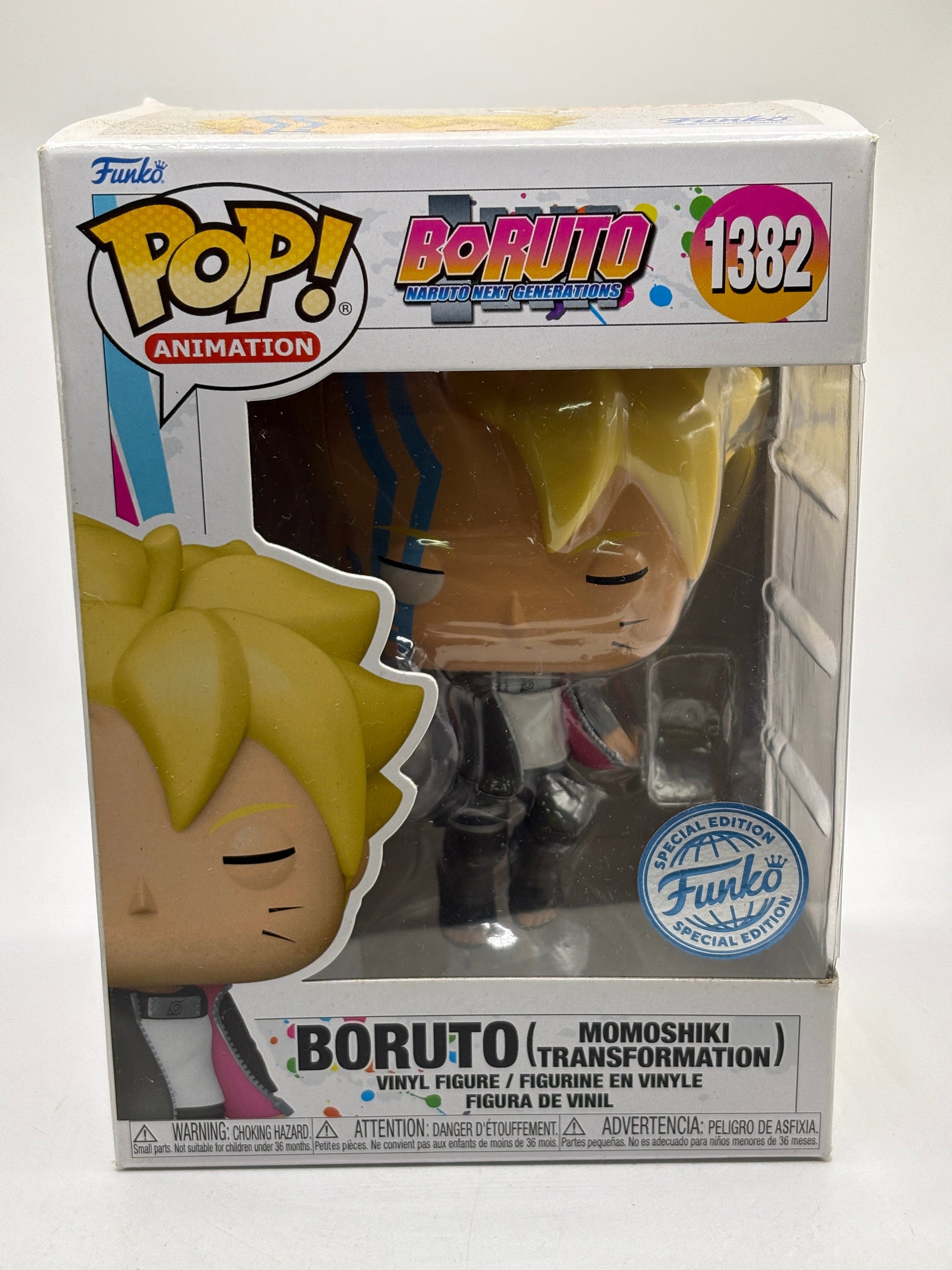 Funko POP! Animation Boruto #1382 Boruto Momoshiki Transformation SE FRENLY BRICKS - Open 7 Days