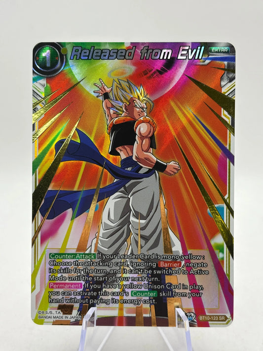 Dragon Ball Super Masters - Released from Evil BT10-123 SR (1) FRENLY BRICKS - Open 7 Days