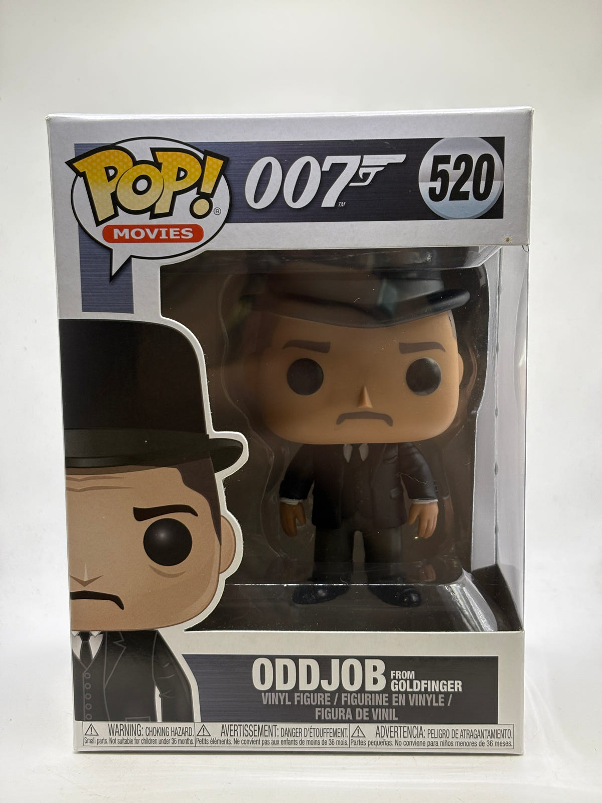 Funko POP! Movies 007 #520 Oddjob From Goldfinger Vinyl Figure image 1