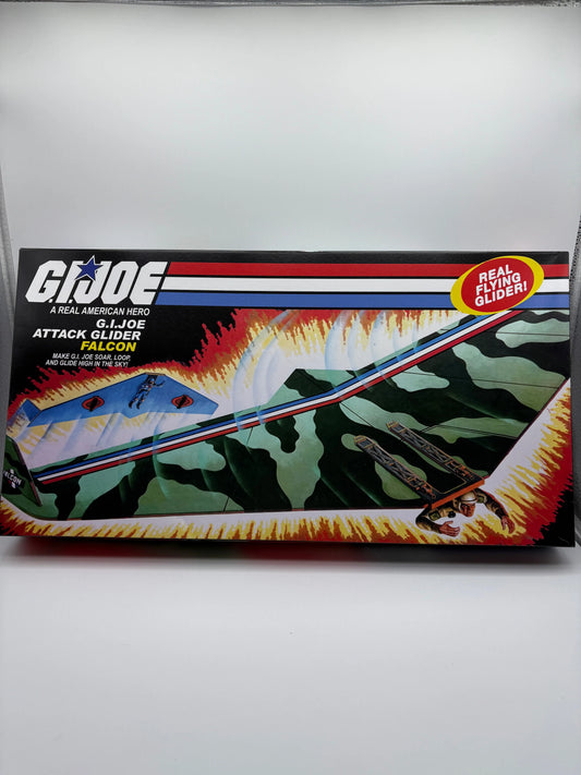 G.I. Joe Attack Glider Falcon Limited Edition Screamin Ehmann Custom 56/100 Open FRENLY BRICKS - Open 7 Days