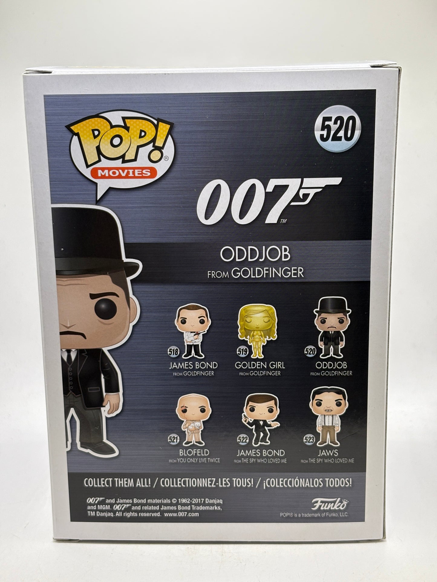 Funko POP! Movies 007 #520 Oddjob From Goldfinger Vinyl Figure