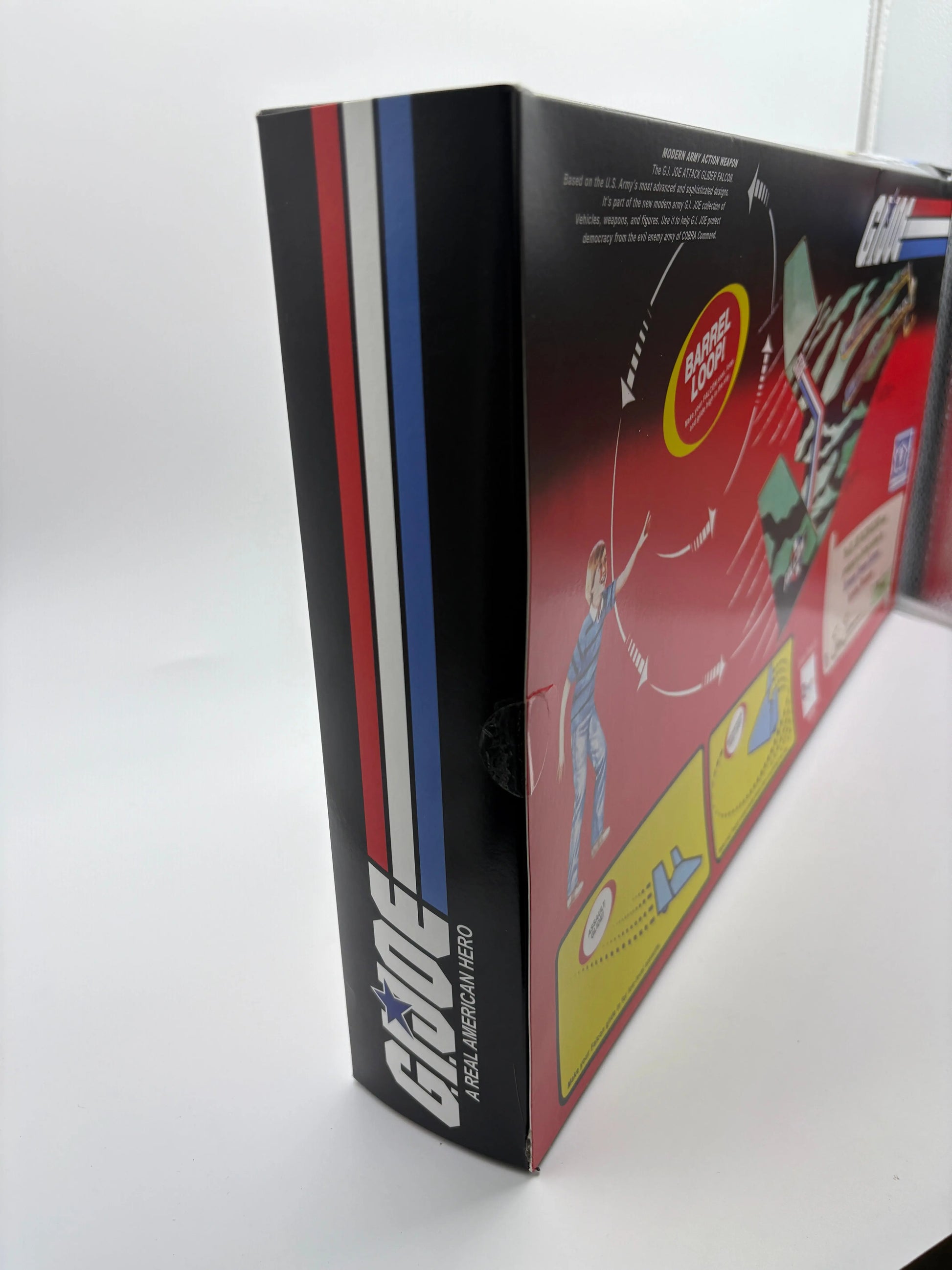 G.I. Joe Attack Glider Falcon Limited Edition Screamin Ehmann Custom 56/100 Open FRENLY BRICKS - Open 7 Days