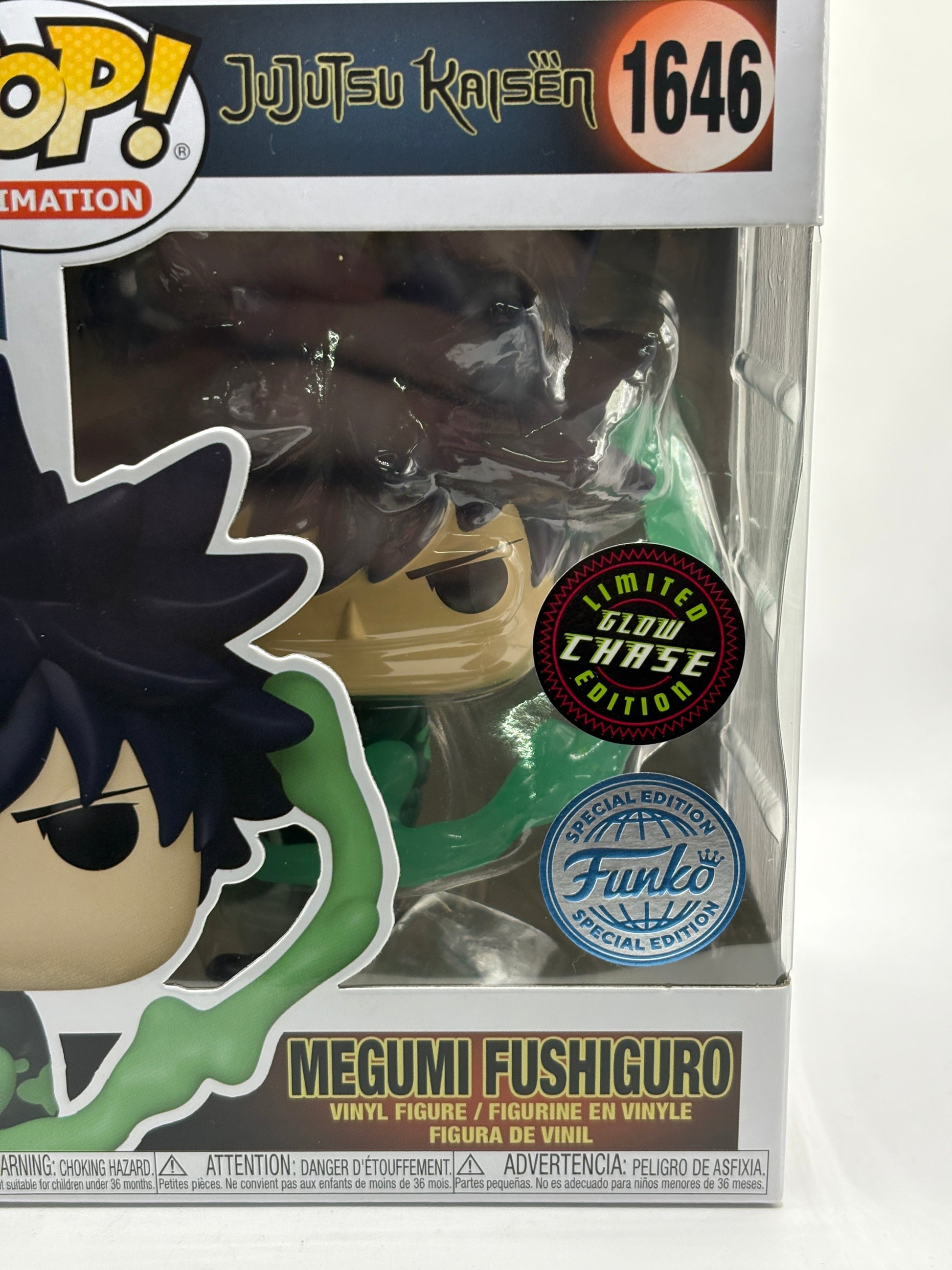 Funko POP! Animation JuJutsu Kaisen #1646 Megumi Fushiguro Limited Chase FRENLY BRICKS - Open 7 Days