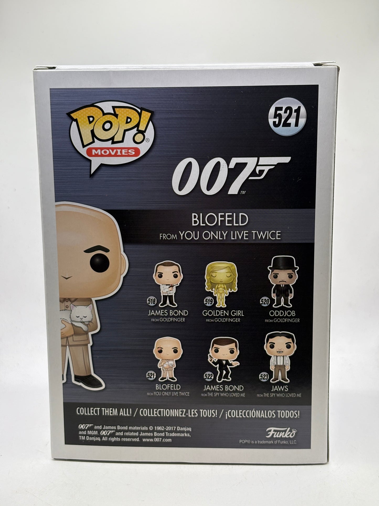 Funko POP! Movies 007 #521 Blofeld from You Only Live Twice Vinyl Figure