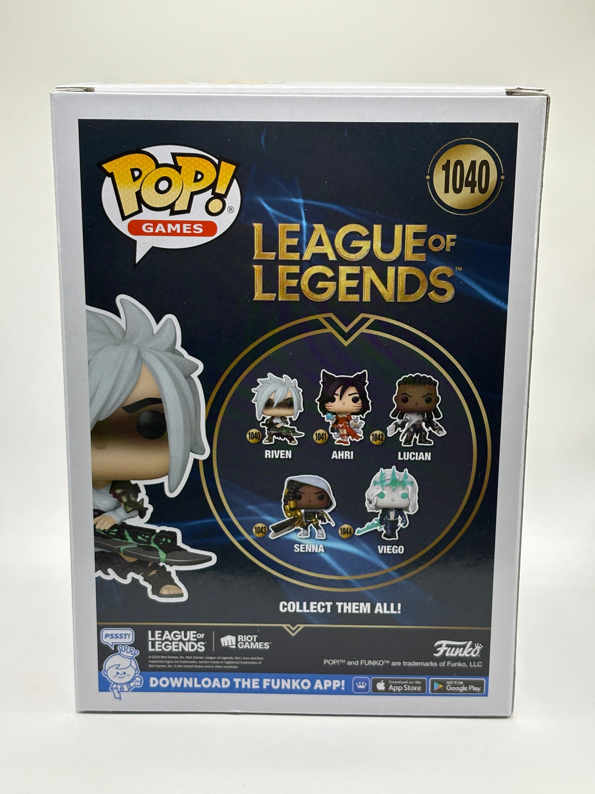 Funko POP! Games League of Legends #1040 Riven Vinyl Figure FRENLY BRICKS - Open 7 Days