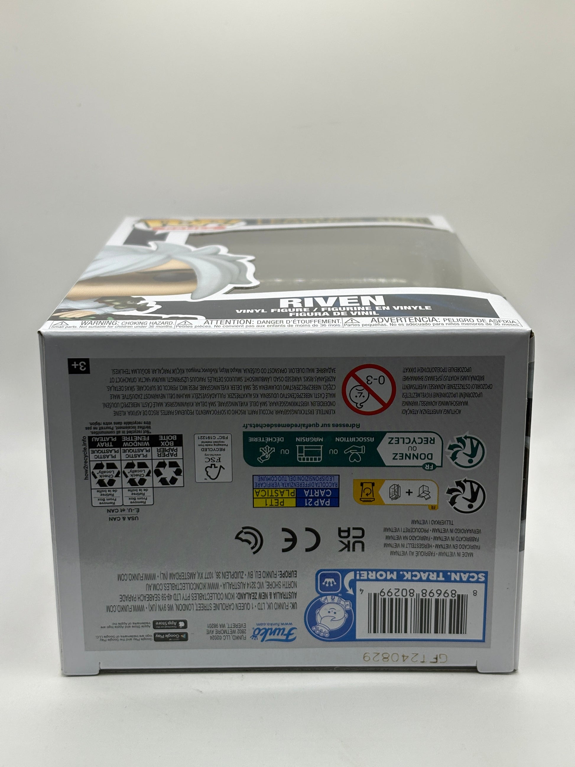 Funko POP! Games League of Legends #1040 Riven Vinyl Figure FRENLY BRICKS - Open 7 Days