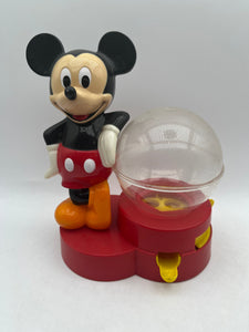 Vintage Collectible 1986 Mickey Mouse Gumball Bank Machine