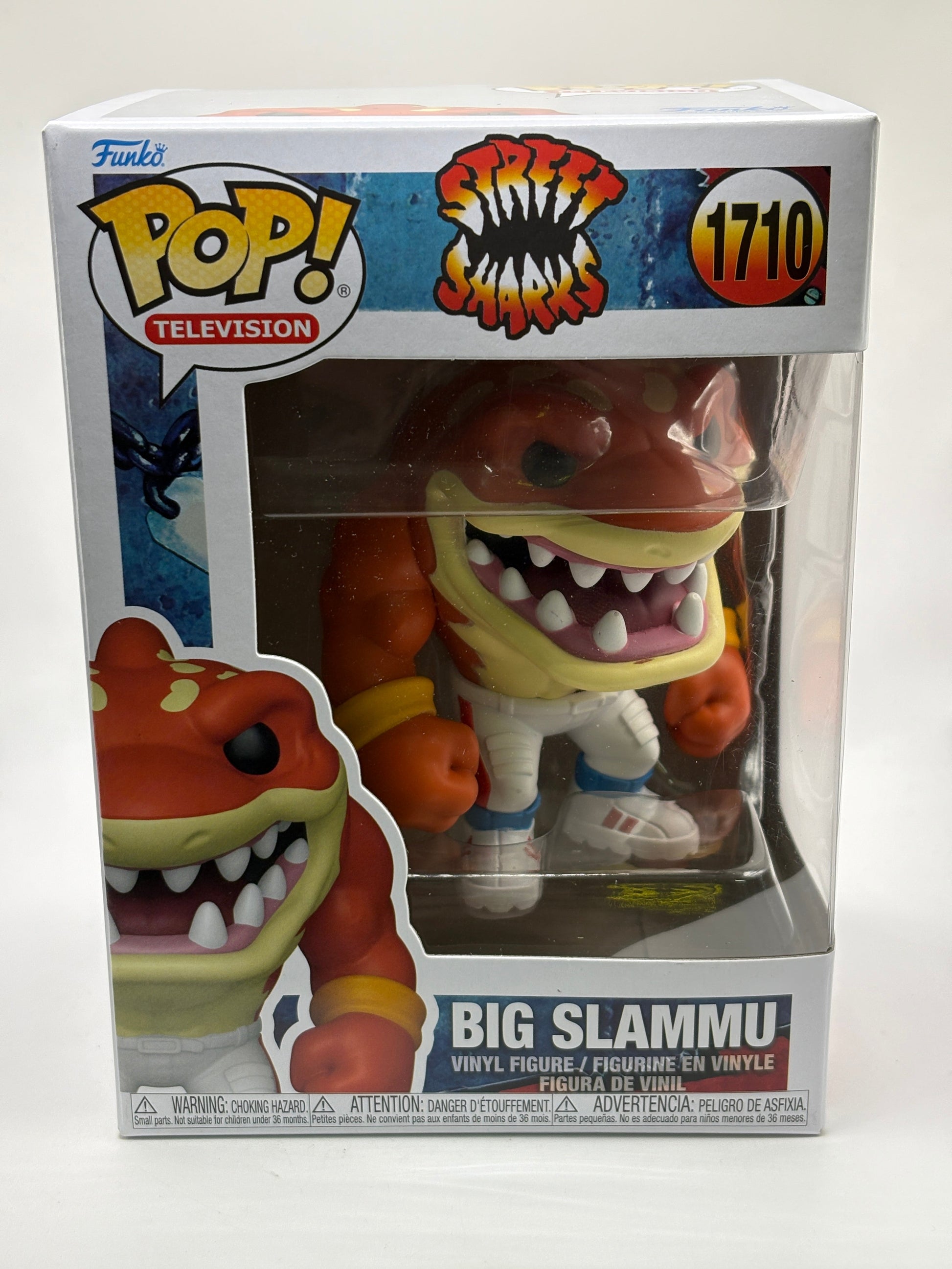 Funko POP! Television Street Sharks #1710 Big Slammu Vinyl Figure FRENLY BRICKS - Open 7 Days