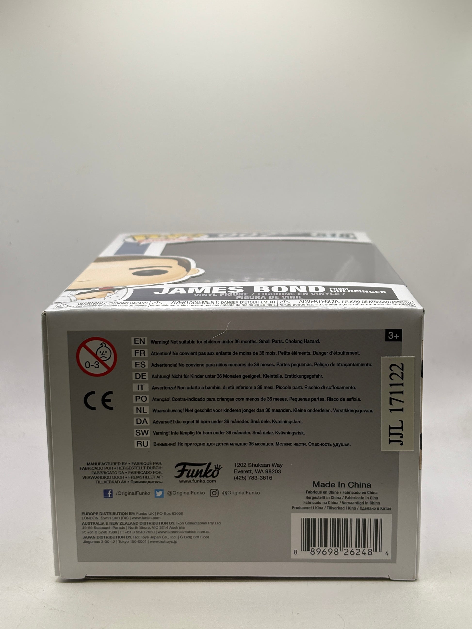 Funko POP! Movies 007 #518 James Bond From GoldFinger Vinyl Figure image 6
