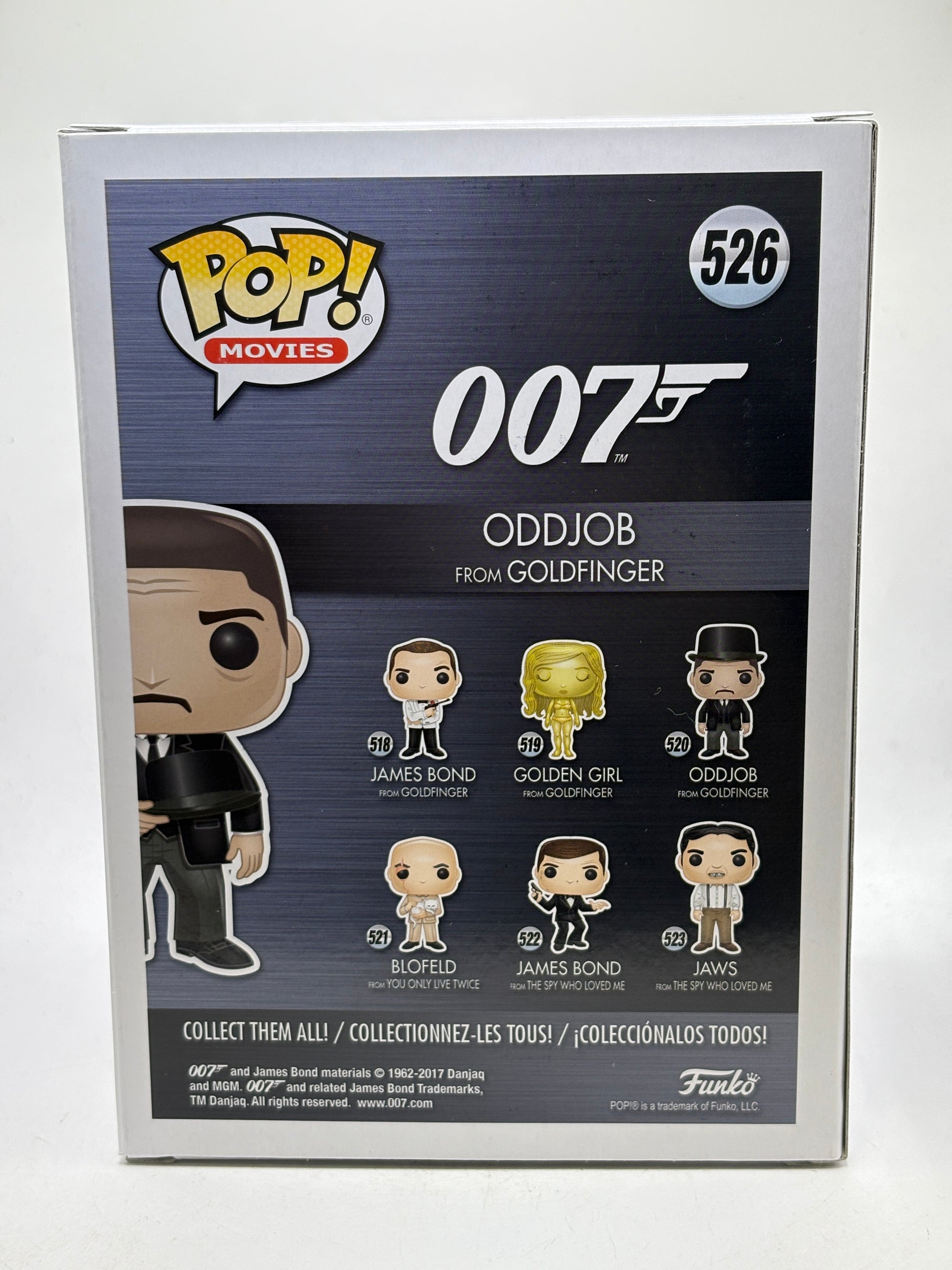 Funko POP! Movies 007 #526 Oddjob From GoldFinger Vinyl Figure image 3