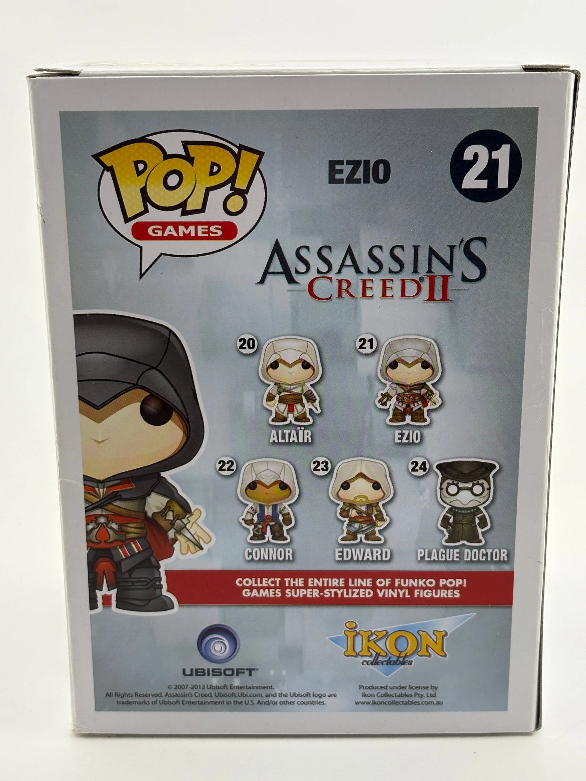 Funko Pop! Vinyl: Assassin's Creed - Ezio (Black Hood) Vaulted  #21 FRENLY BRICKS - Open 7 Days