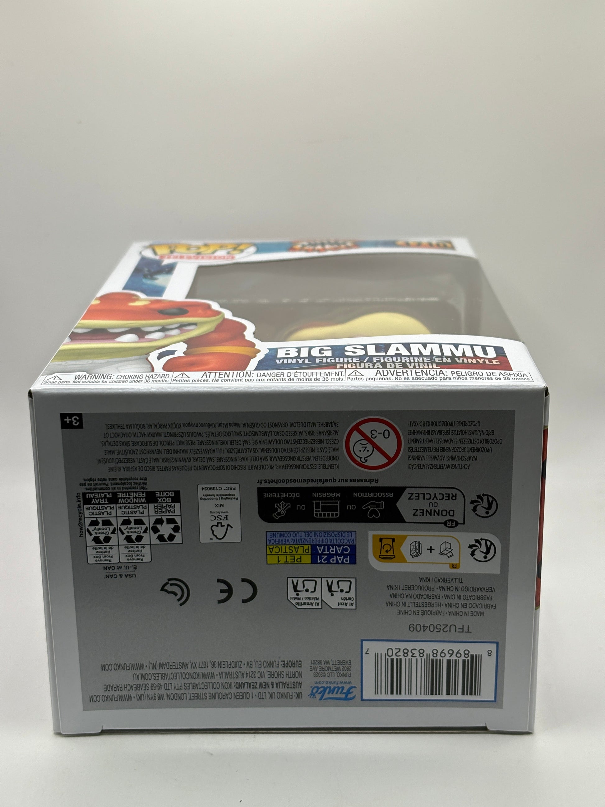 Funko POP! Television Street Sharks #1710 Big Slammu Vinyl Figure FRENLY BRICKS - Open 7 Days