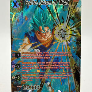 Dragon Ball Super Masters - Vegito, Unison of Might BT10-003 SPR FRENLY BRICKS - Open 7 Days