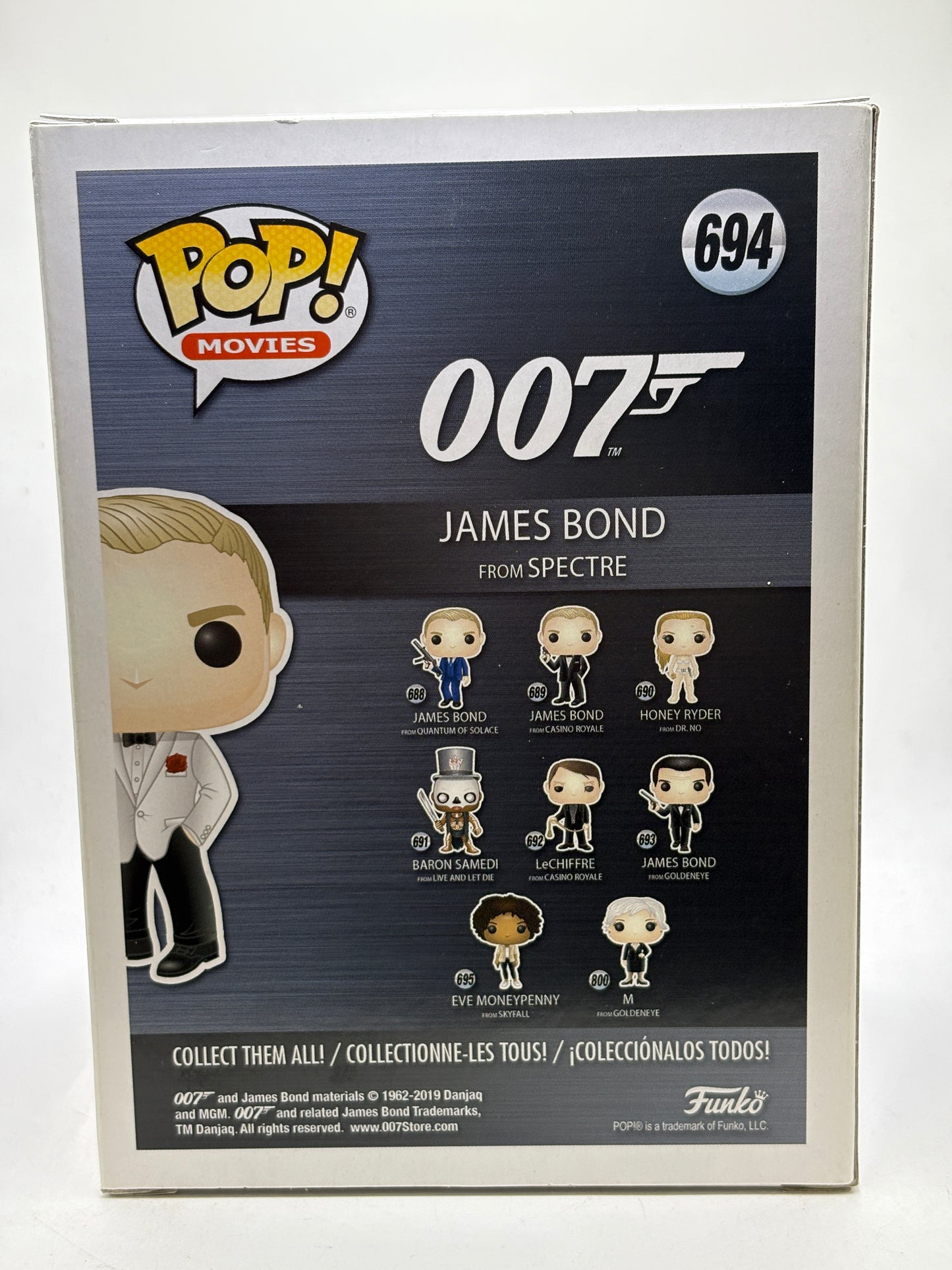 Funko POP! Movies 007 #694 James Bond From Spectre Specialty Series