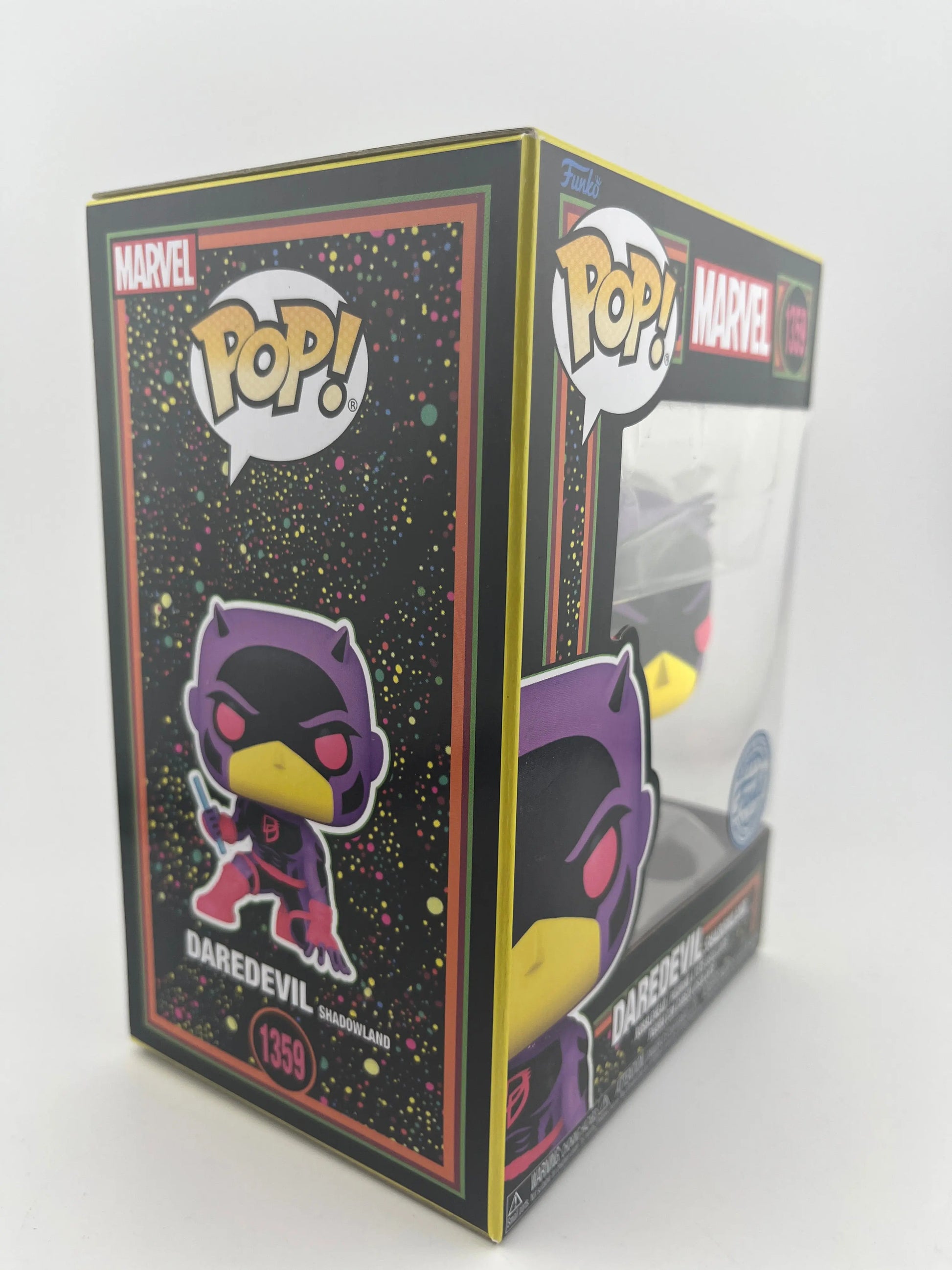 Funko Pop Marvel Daredevil #1359 Shadowland Blacklight Edition +combinedshipping FRENLY BRICKS - Open 7 Days