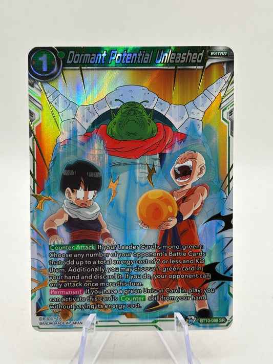 Dragon Ball Super Masters - Dormant Potential Unleashed BT10-088 SR (3) FRENLY BRICKS - Open 7 Days